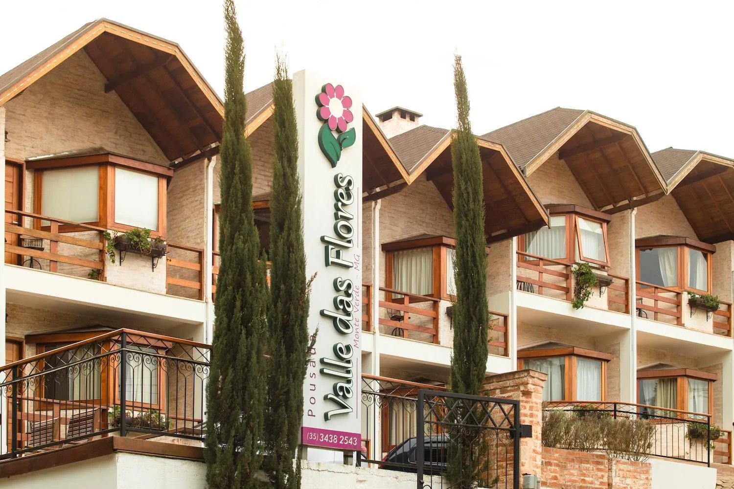 Property building in Pousada Valle das Flores Monte Verde