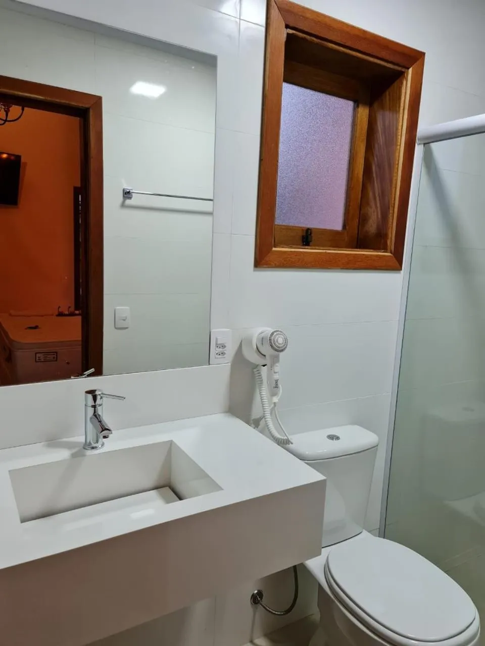 Bathroom in Pousada Valle das Flores Monte Verde