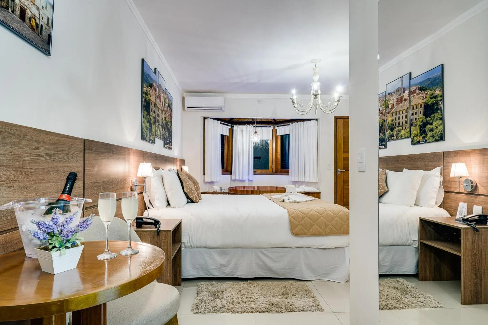 Bed in Pousada Valle das Flores Monte Verde