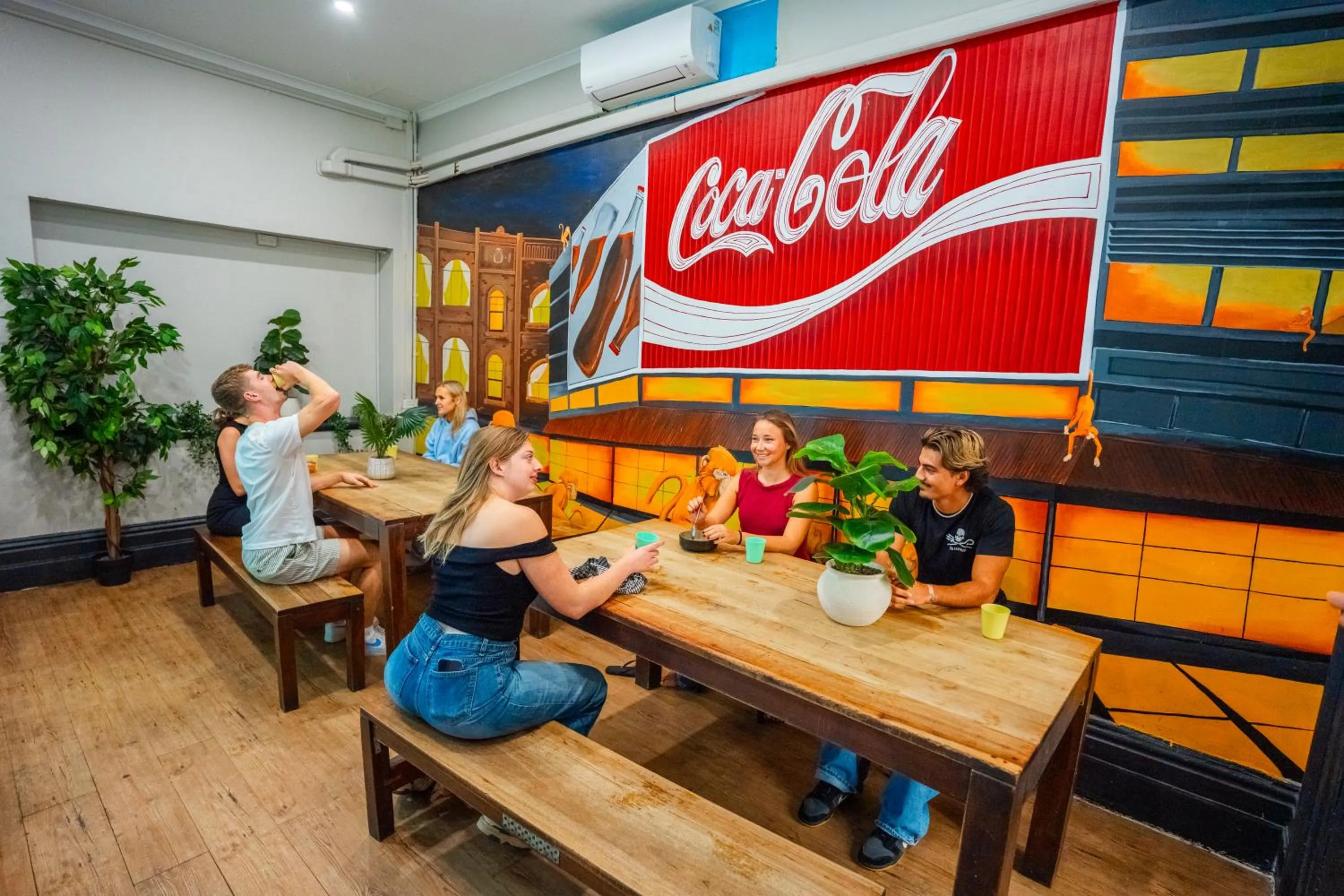 Living room in Mad Monkey Kings Cross