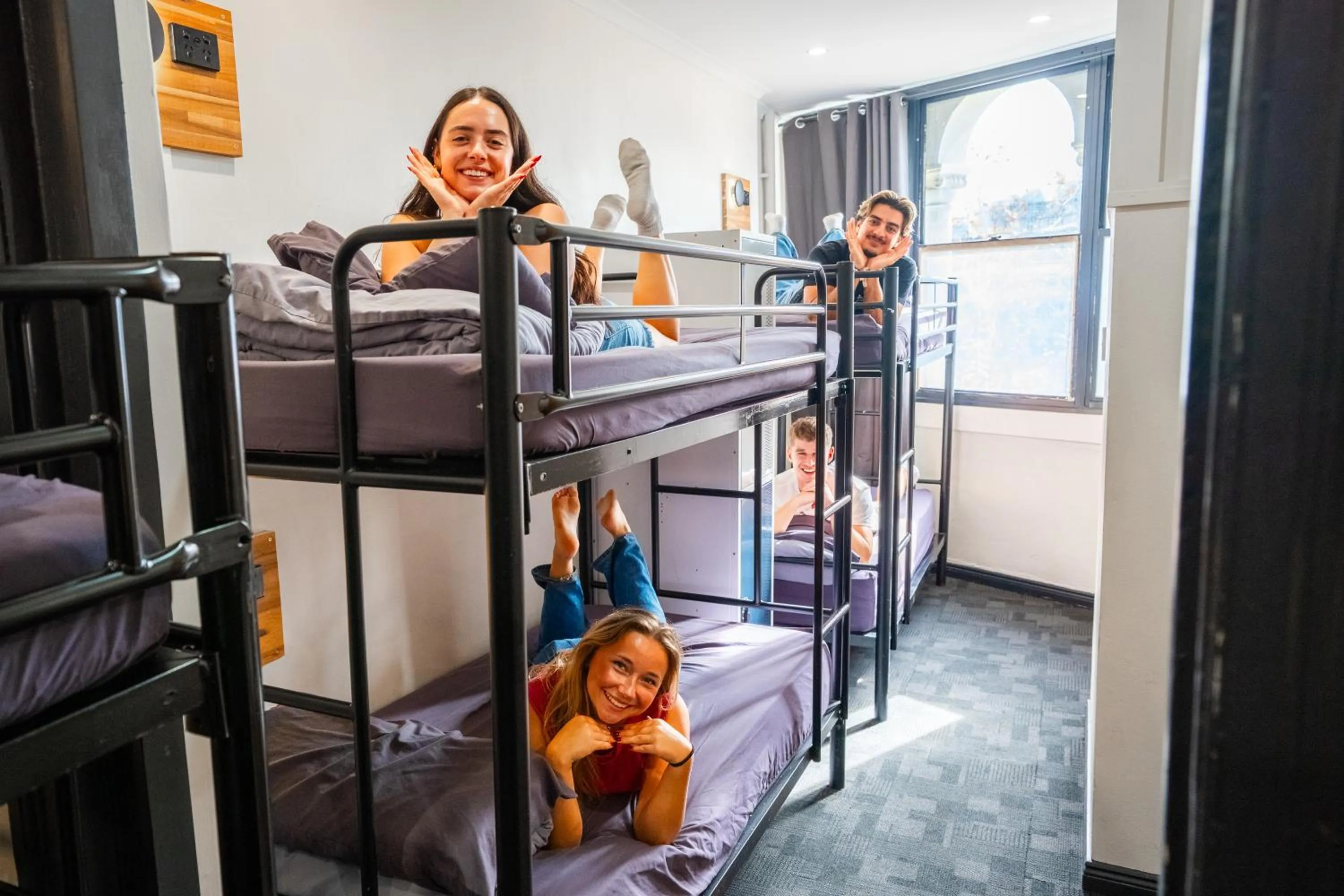 Bedroom, Bed in Mad Monkey Kings Cross