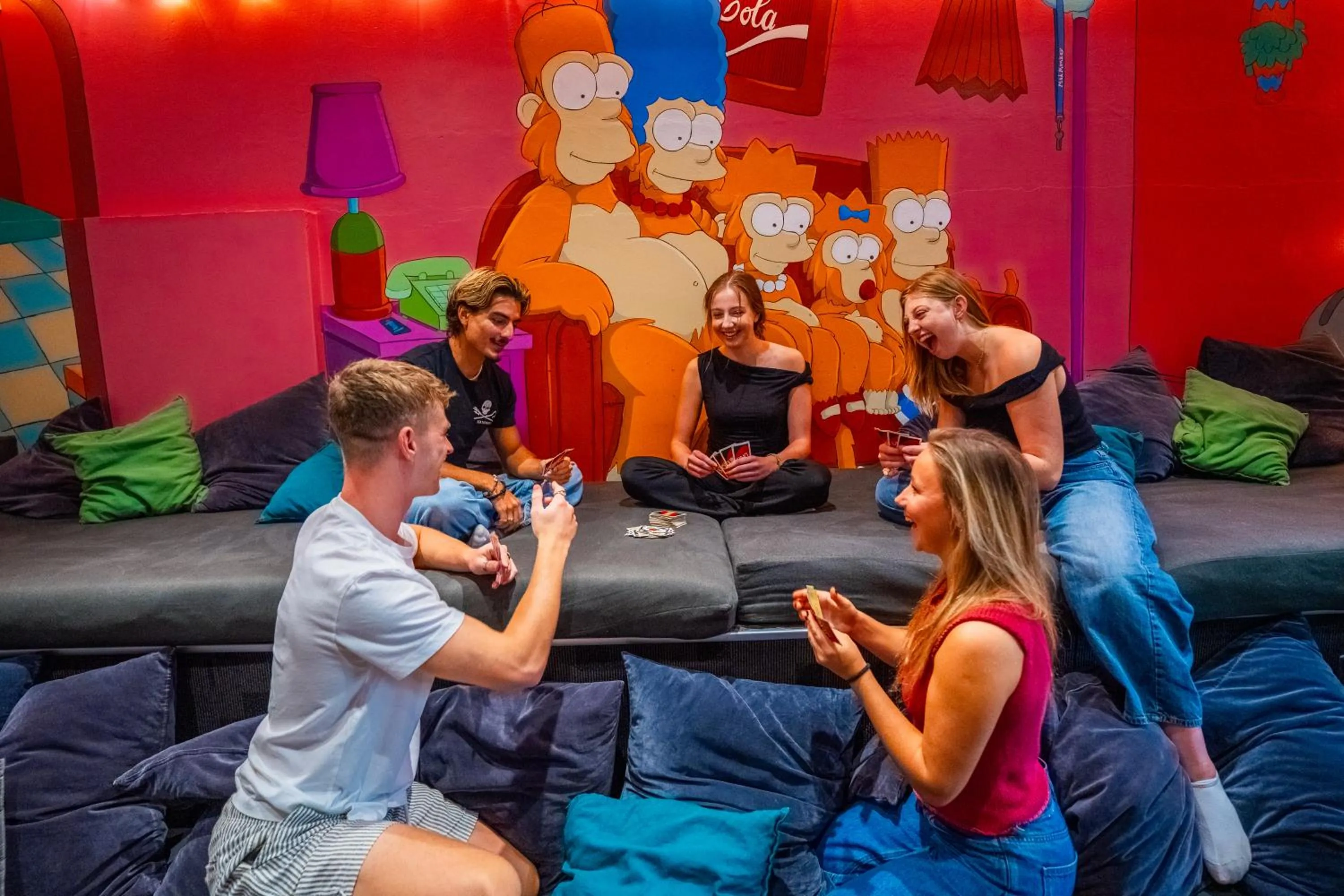 Living room in Mad Monkey Kings Cross