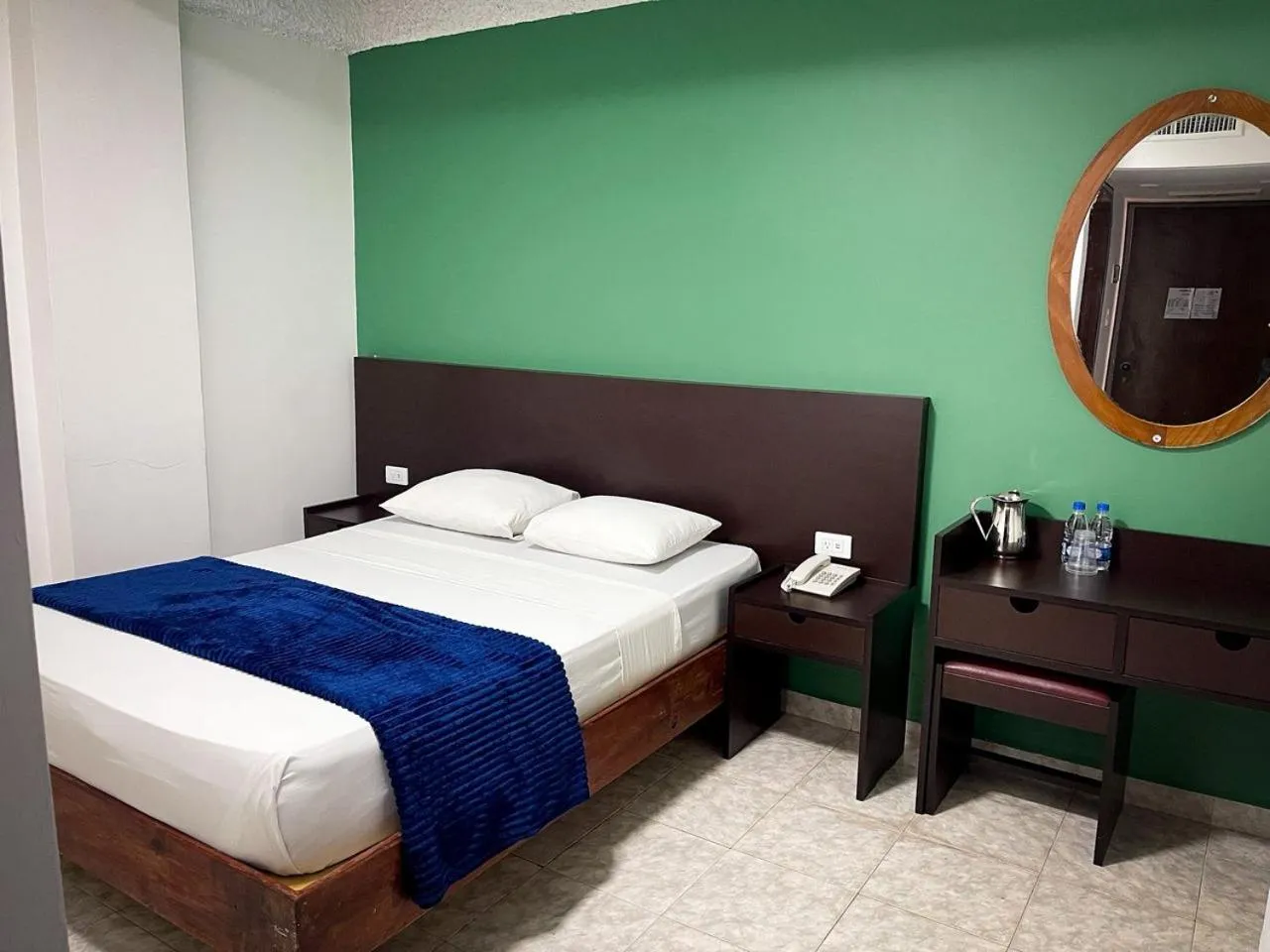 Bed in Hotel Grand Galaxie