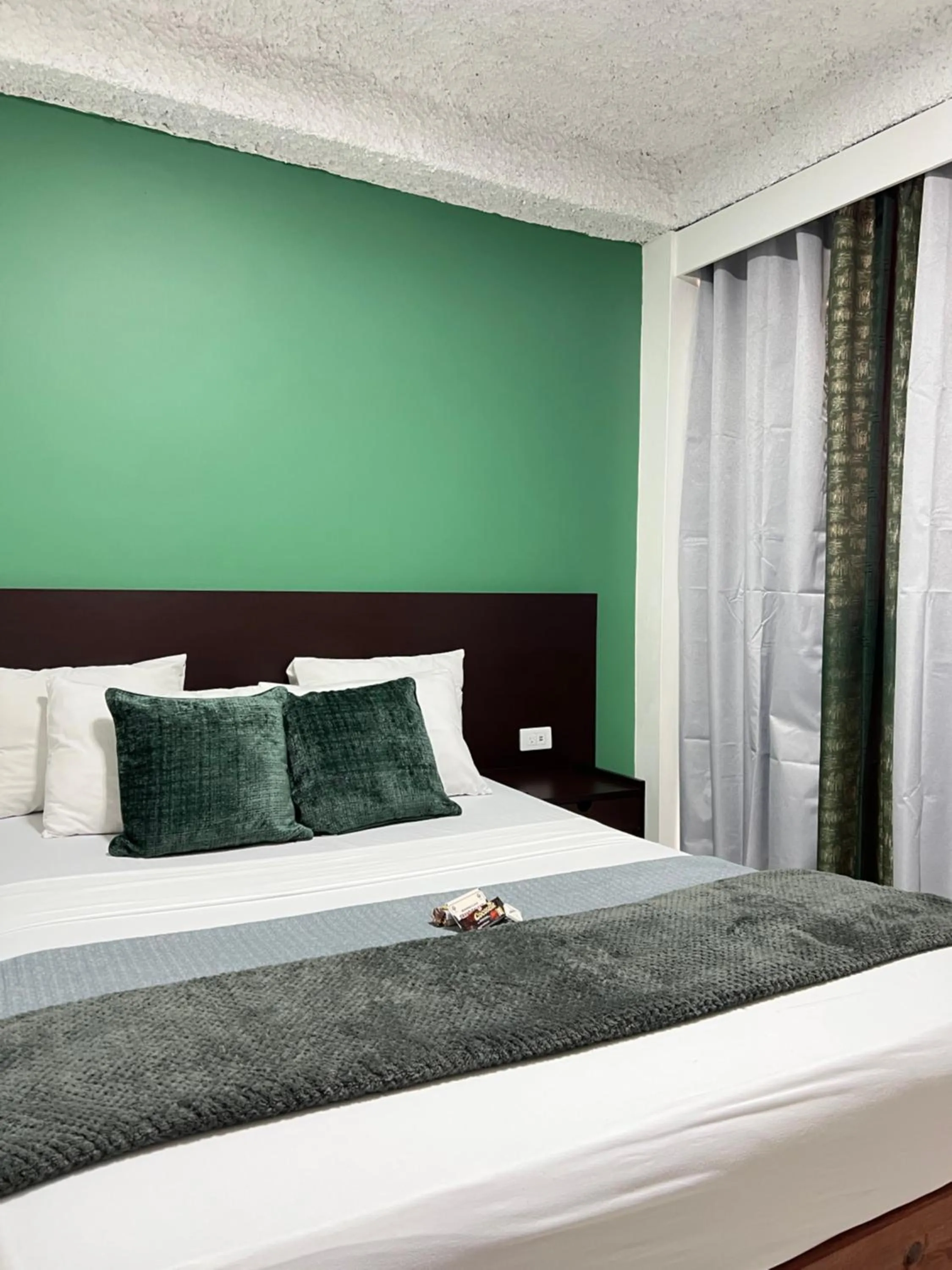 Bed in Hotel Grand Galaxie