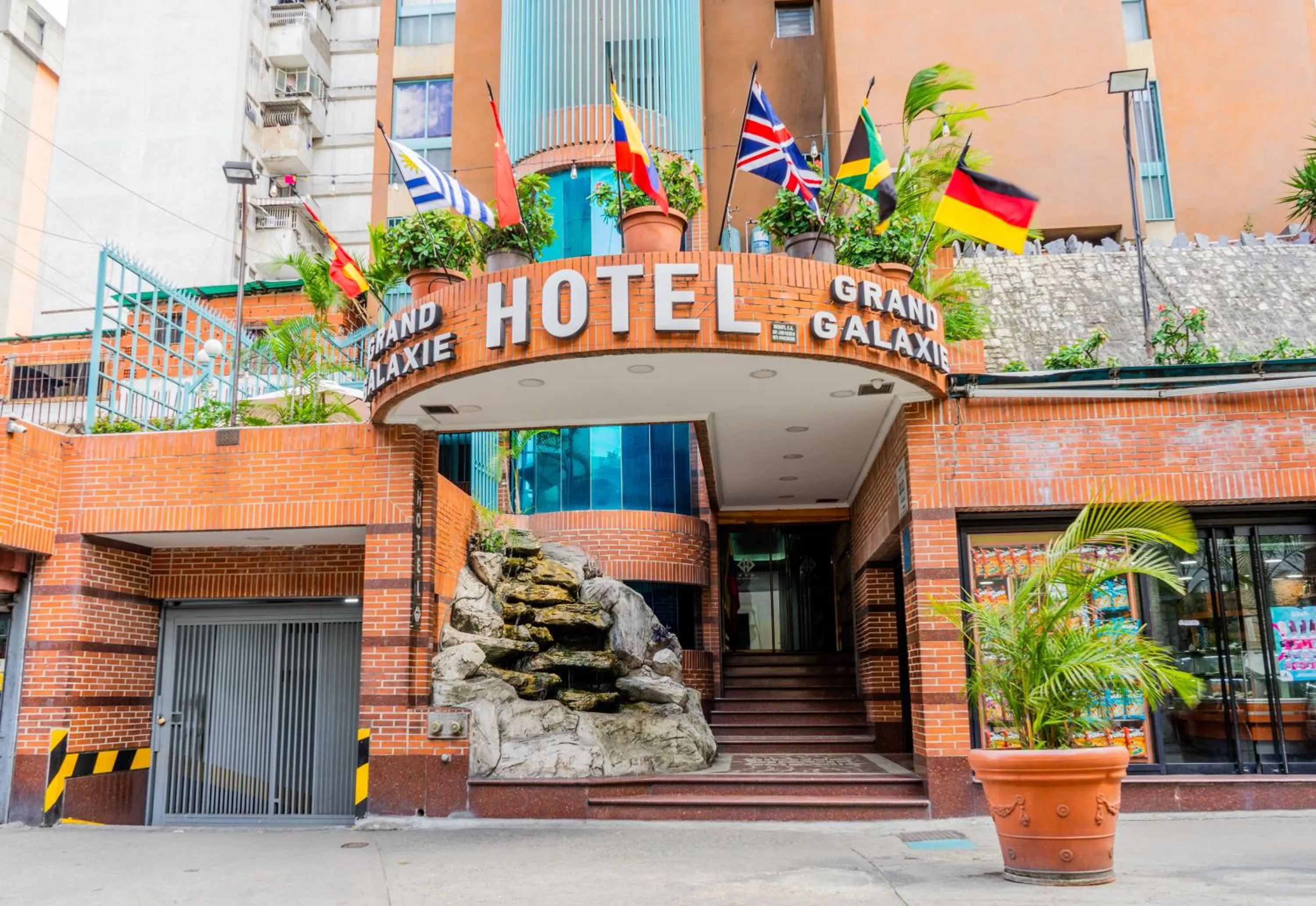 Property building in Hotel Grand Galaxie