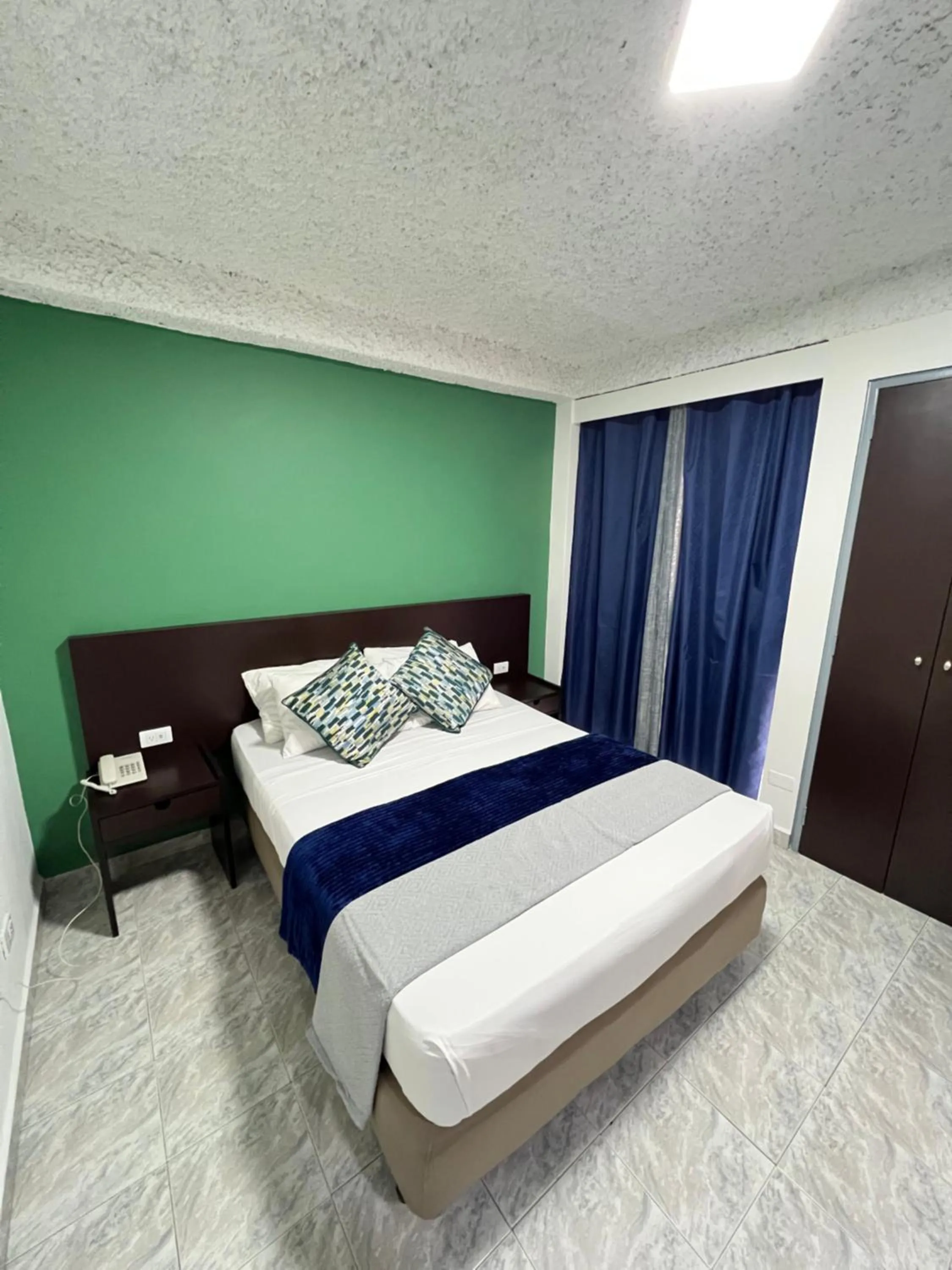 Bed in Hotel Grand Galaxie