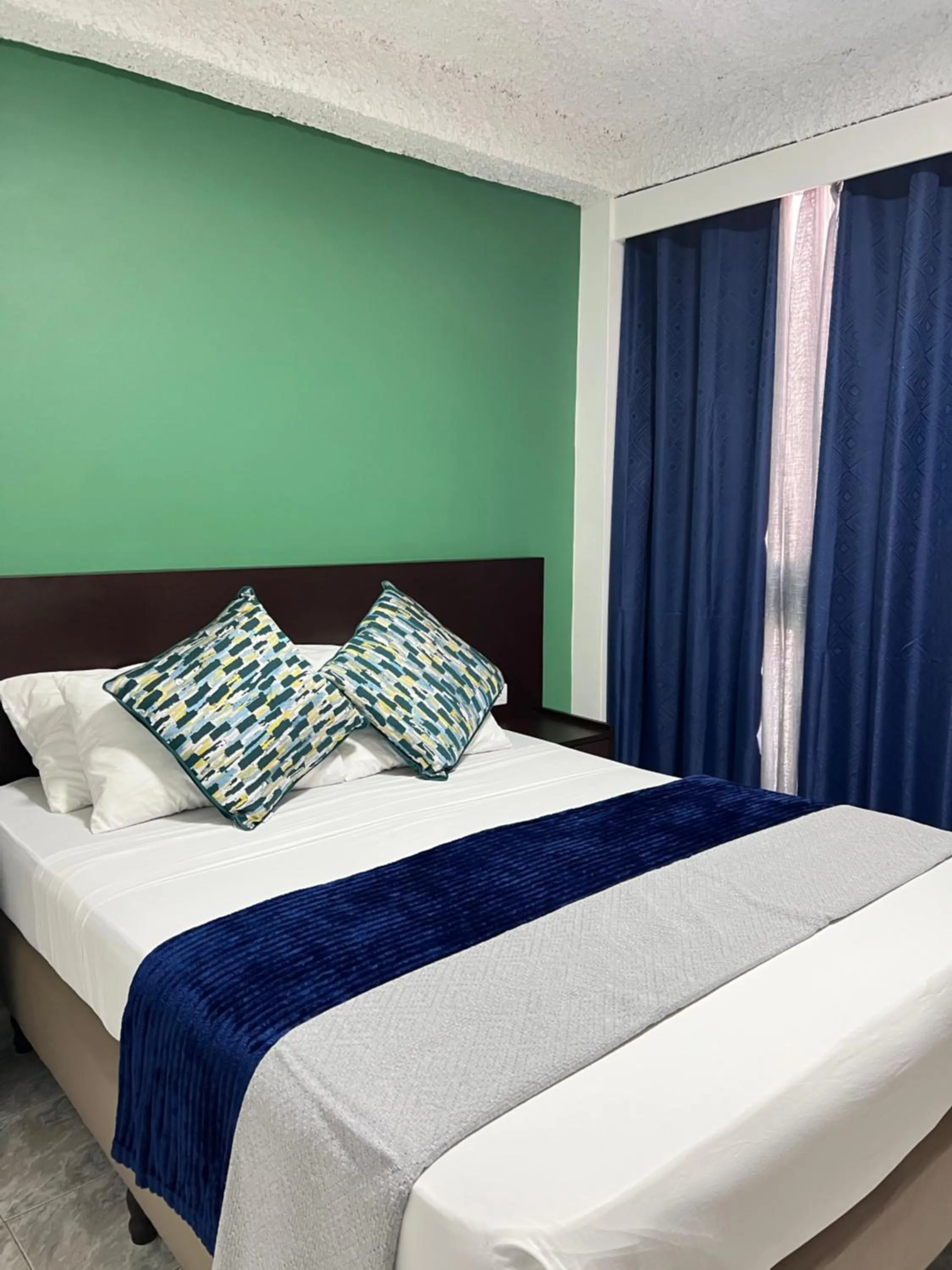 Bed in Hotel Grand Galaxie