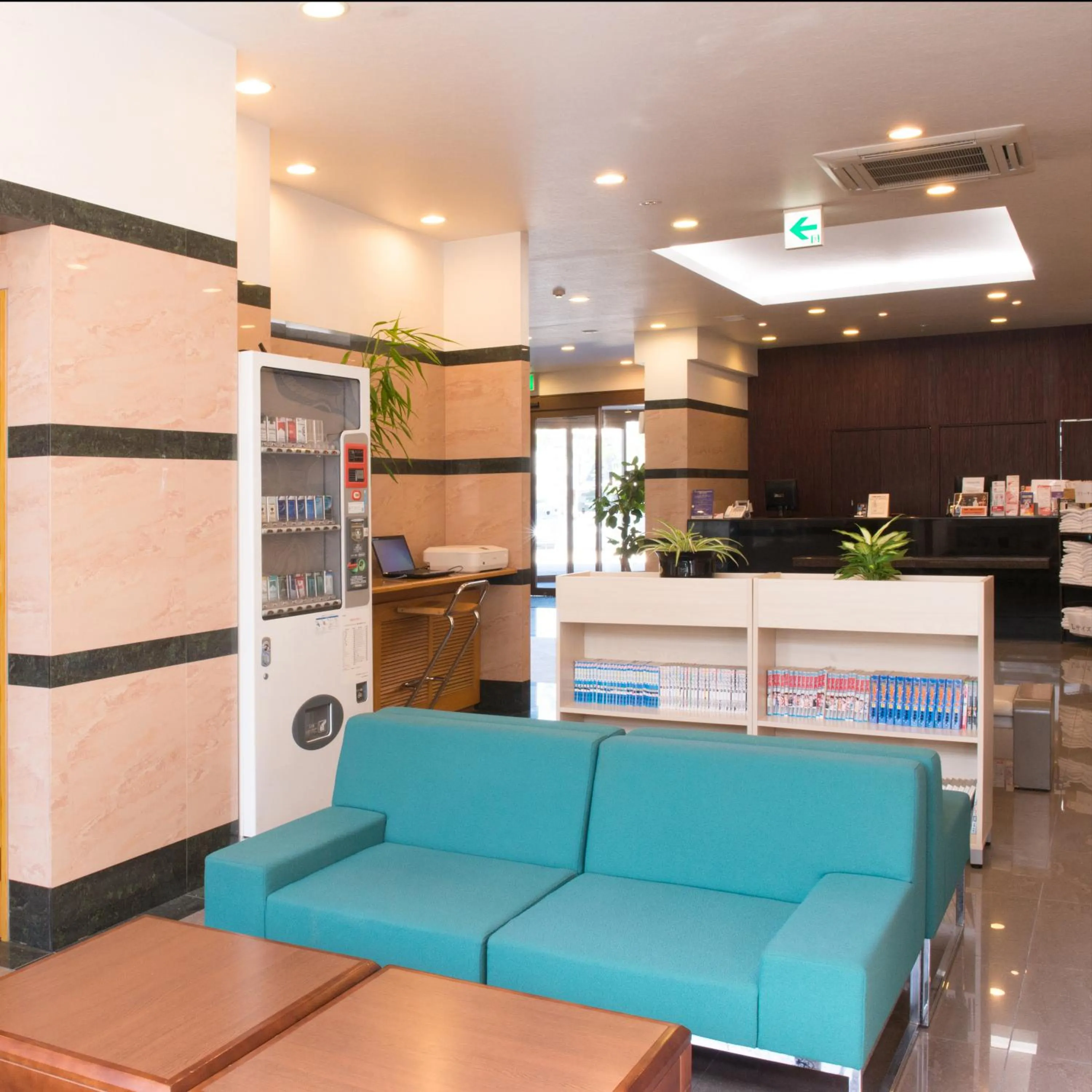 Lobby or reception in Ariston Inn Kanda Kitakyusyu Airport