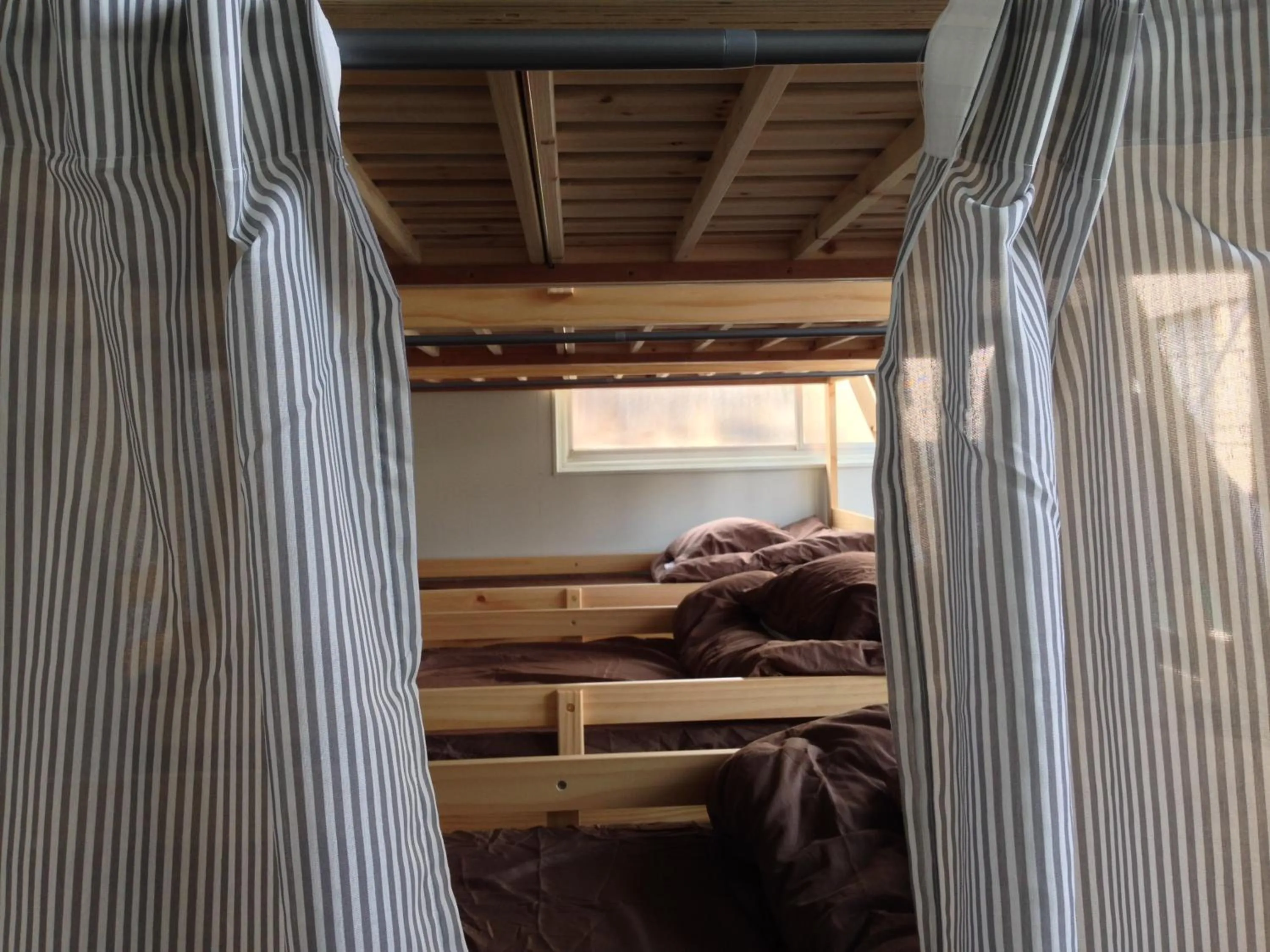 Bed in Kamp Houkan-cho Backpacker's Inn & Lounge