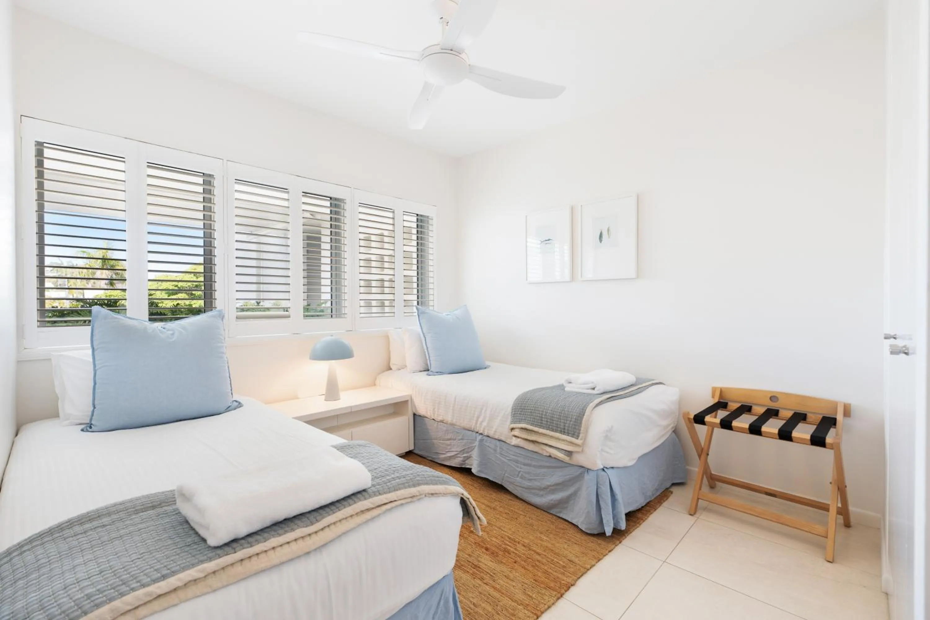 Bedroom in La Mer Apartments