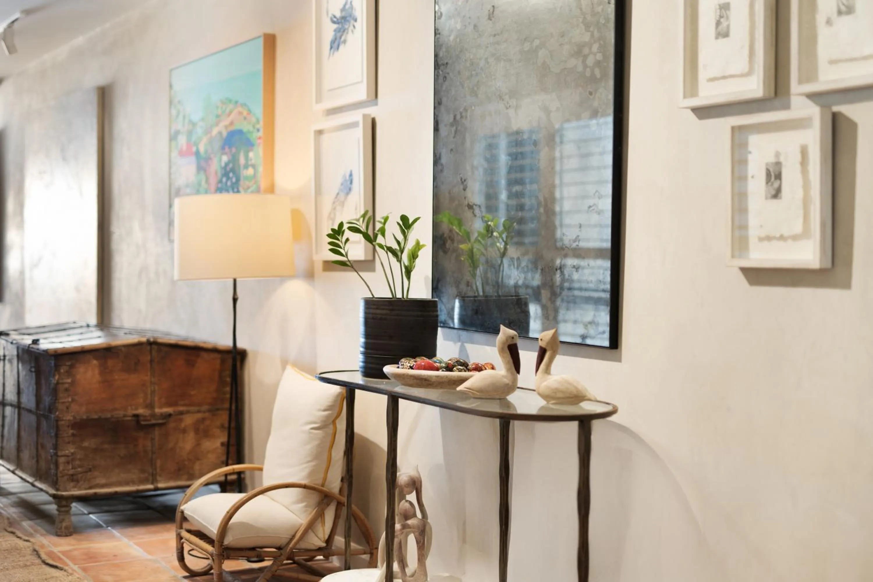 Living room in La Mer Apartments