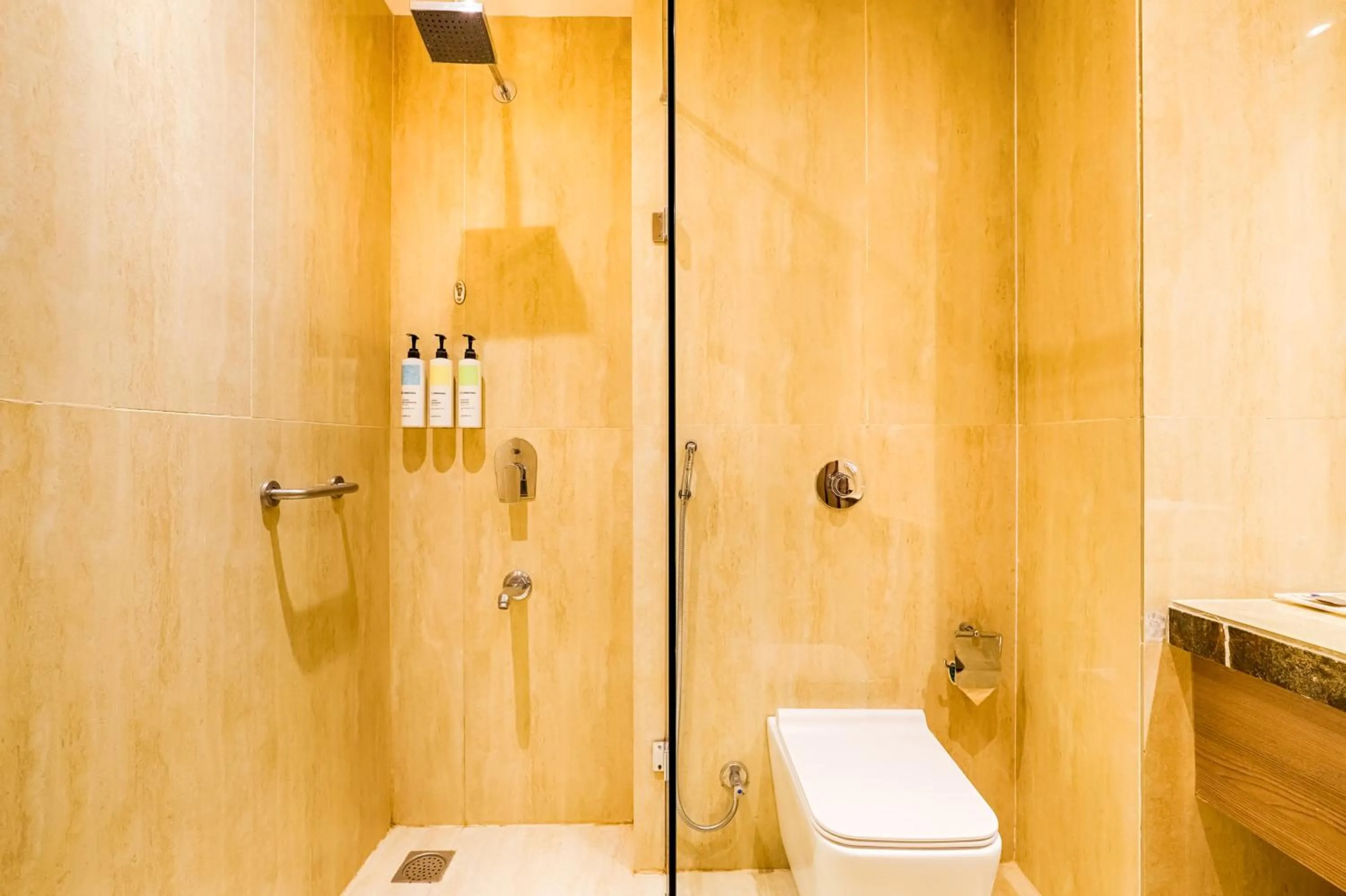 Bathroom in Club Mahindra Udaipur