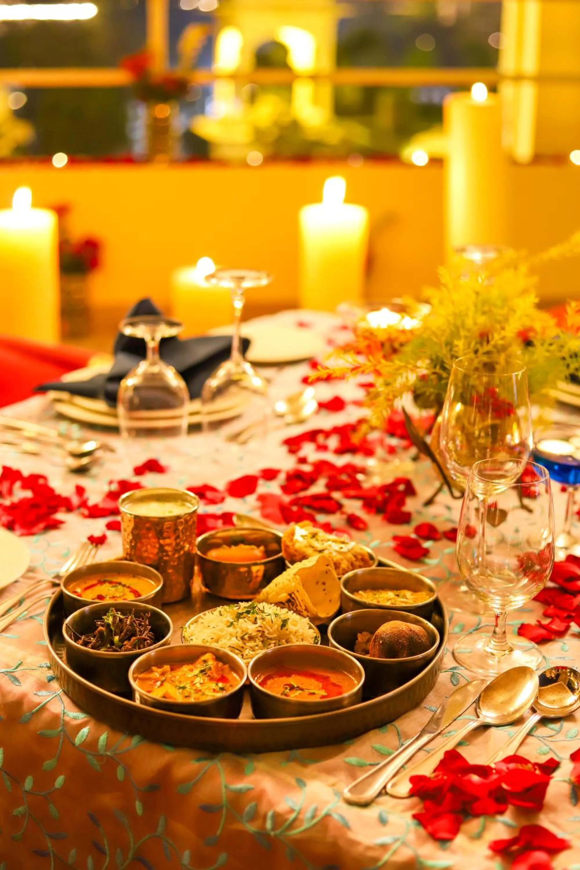 Dining area in Club Mahindra Udaipur