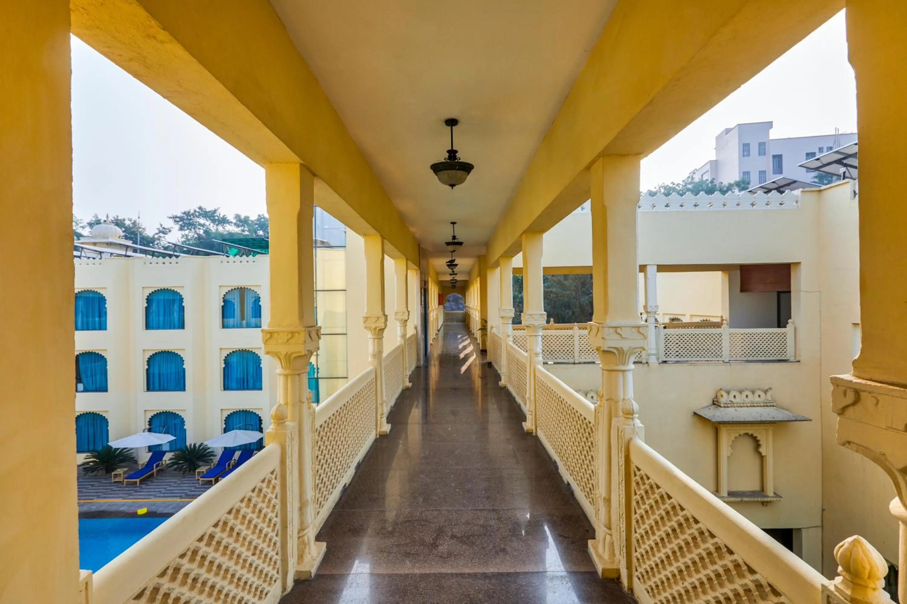 Floor plan in Club Mahindra Udaipur