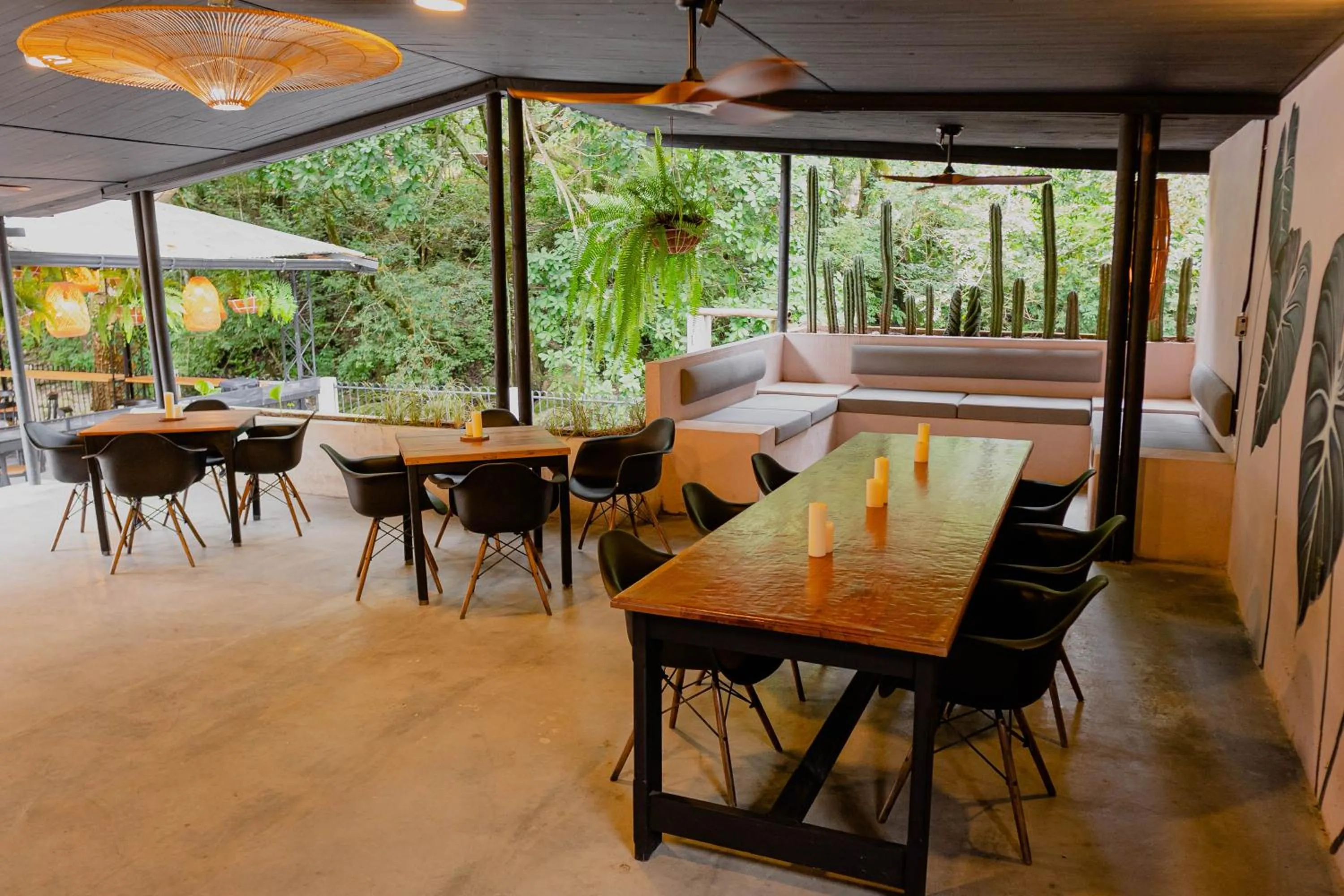 Patio in Hotel Casa de Hadas