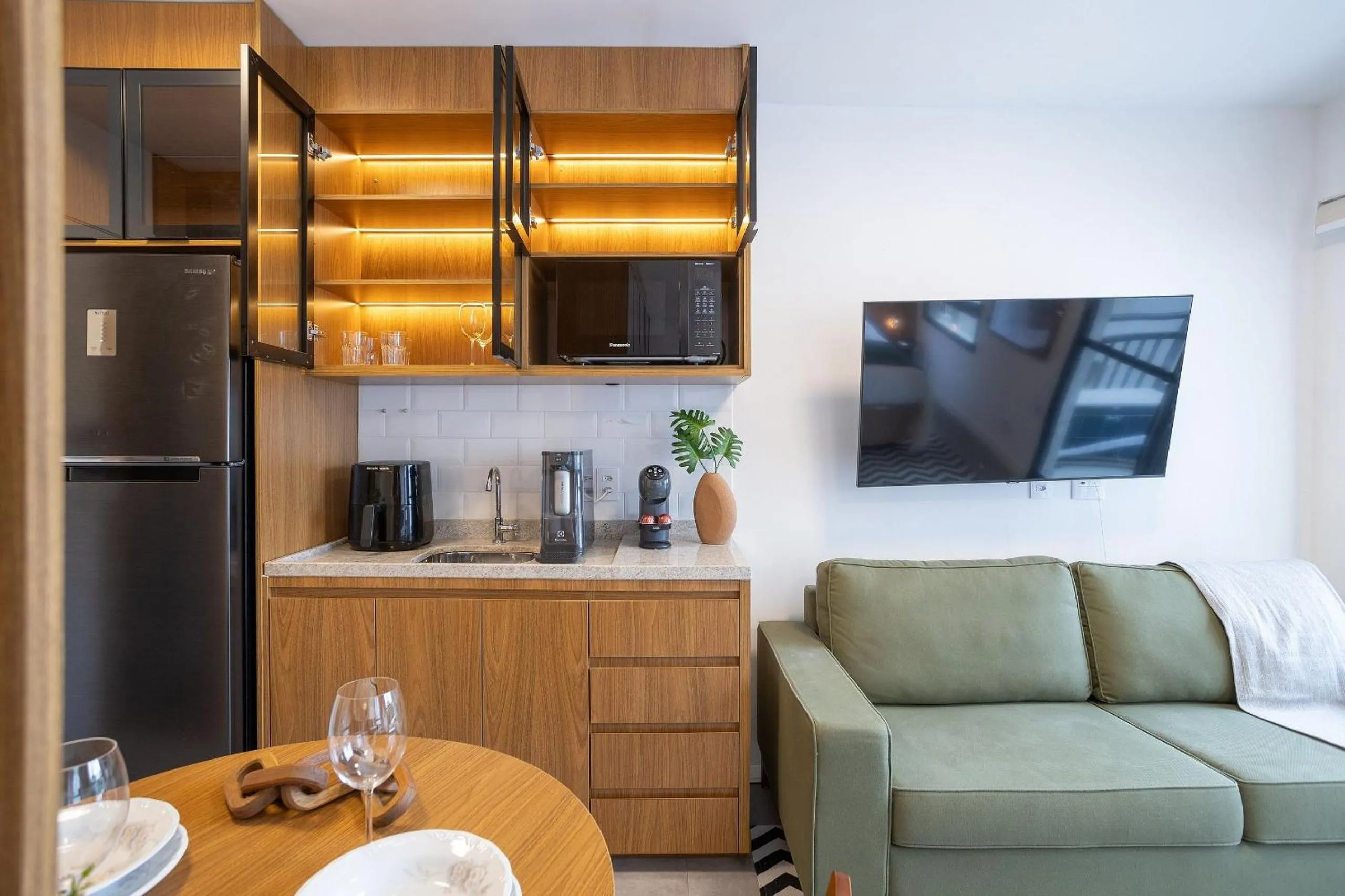 Kitchen or kitchenette in Calixt Pinheiros