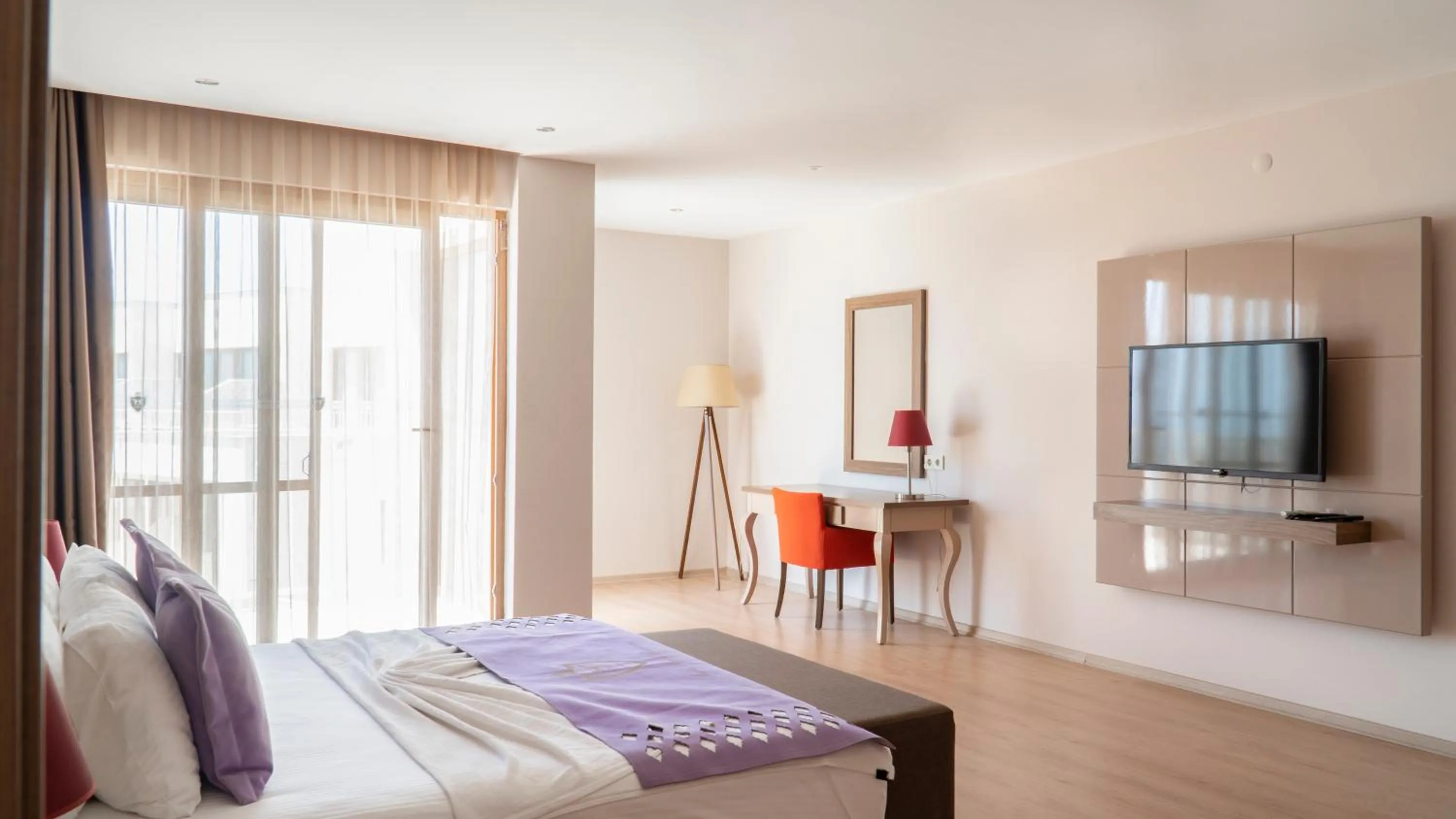 TV and multimedia in Ladies Beach Suite Hotel