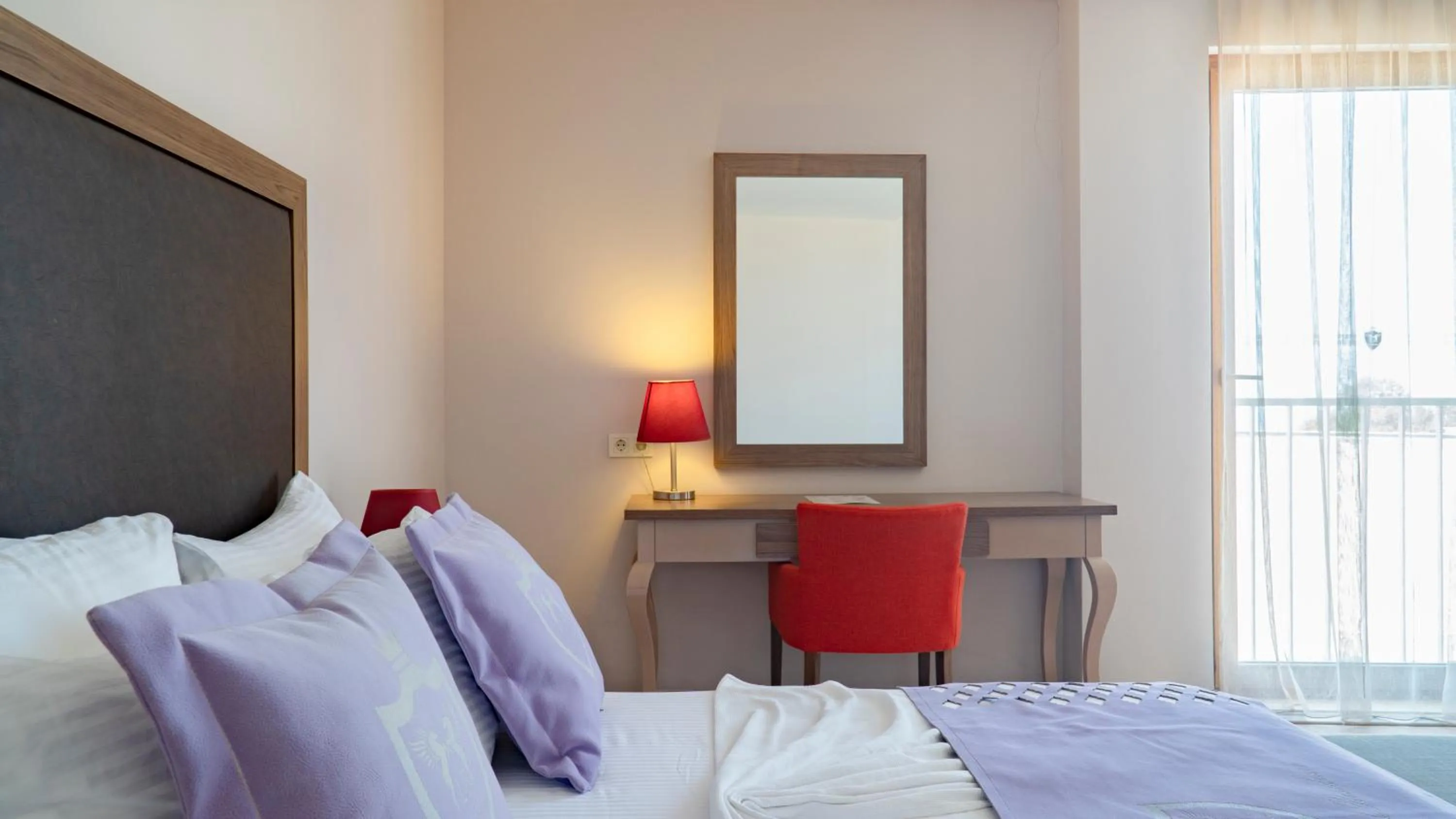 Bedroom in Ladies Beach Suite Hotel