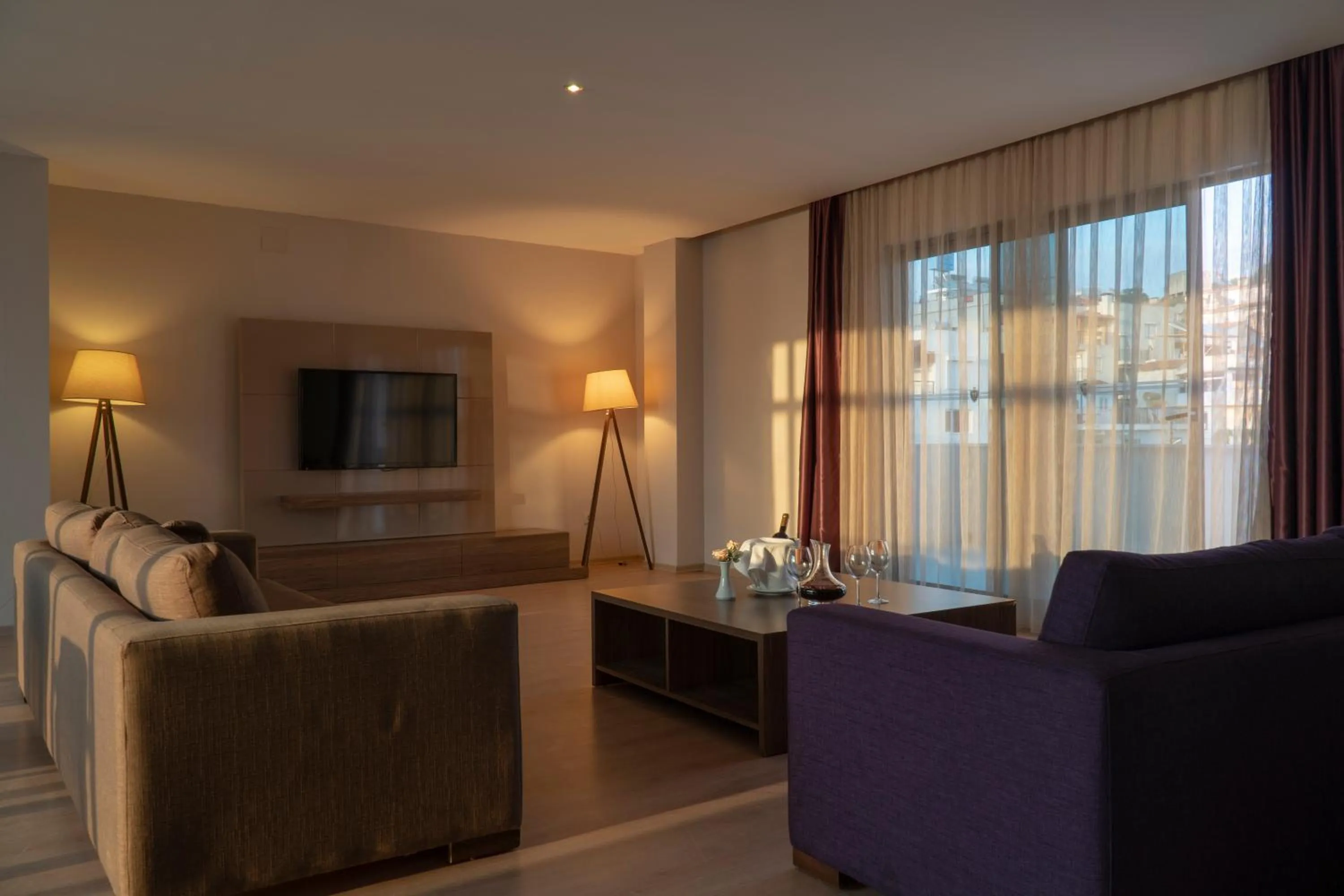 Living room in Ladies Beach Suite Hotel