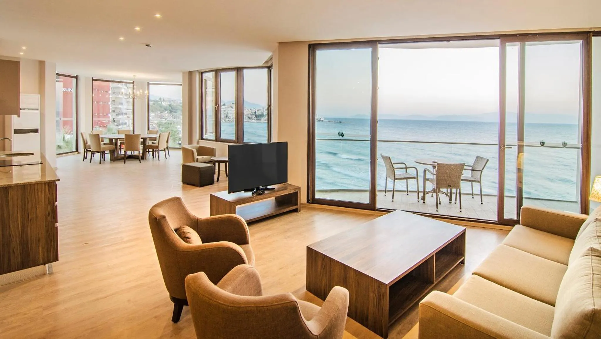 Photo of the whole room in Ladies Beach Suite Hotel