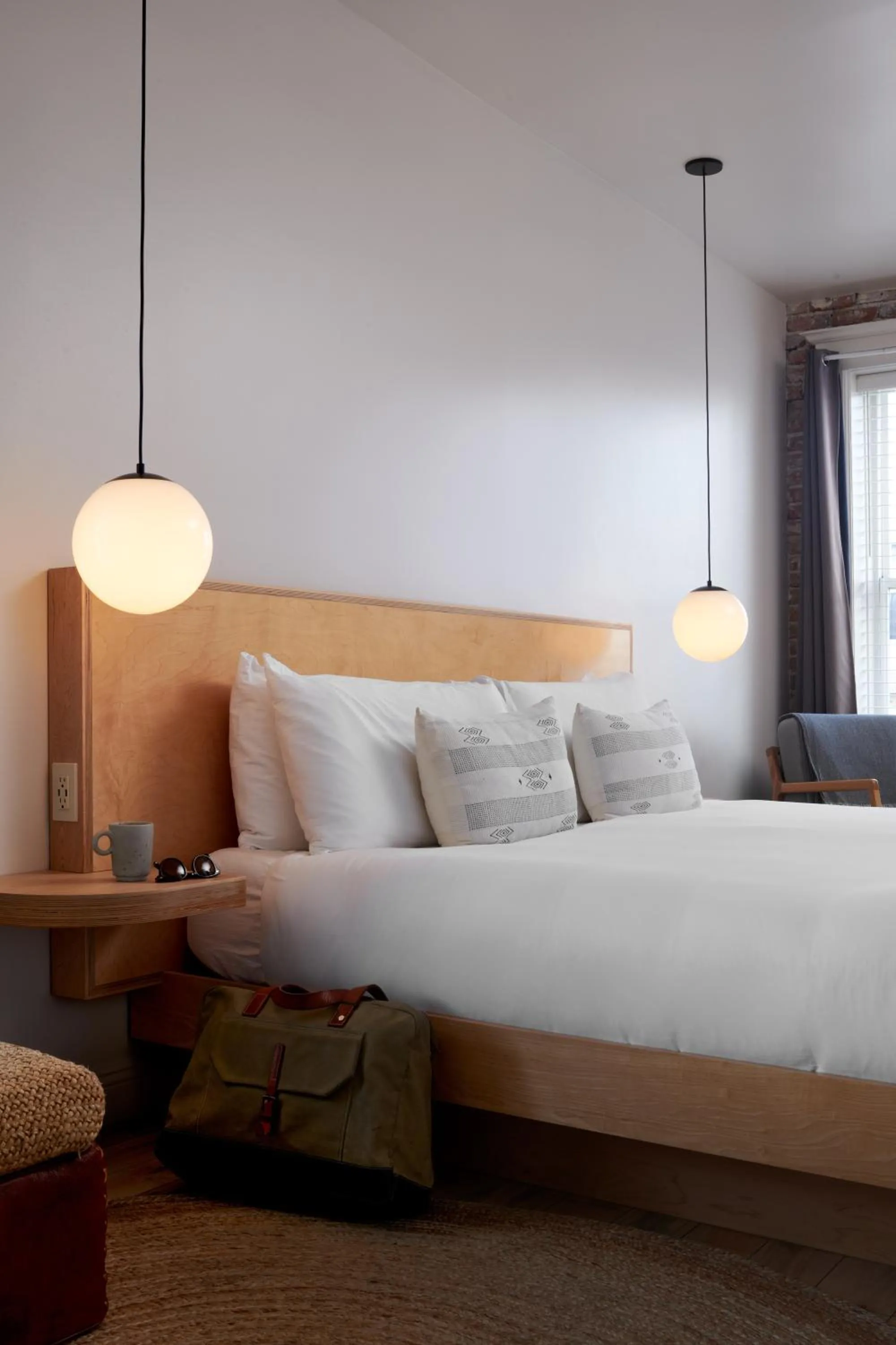 Bed in The Jesse Hotel & Bar