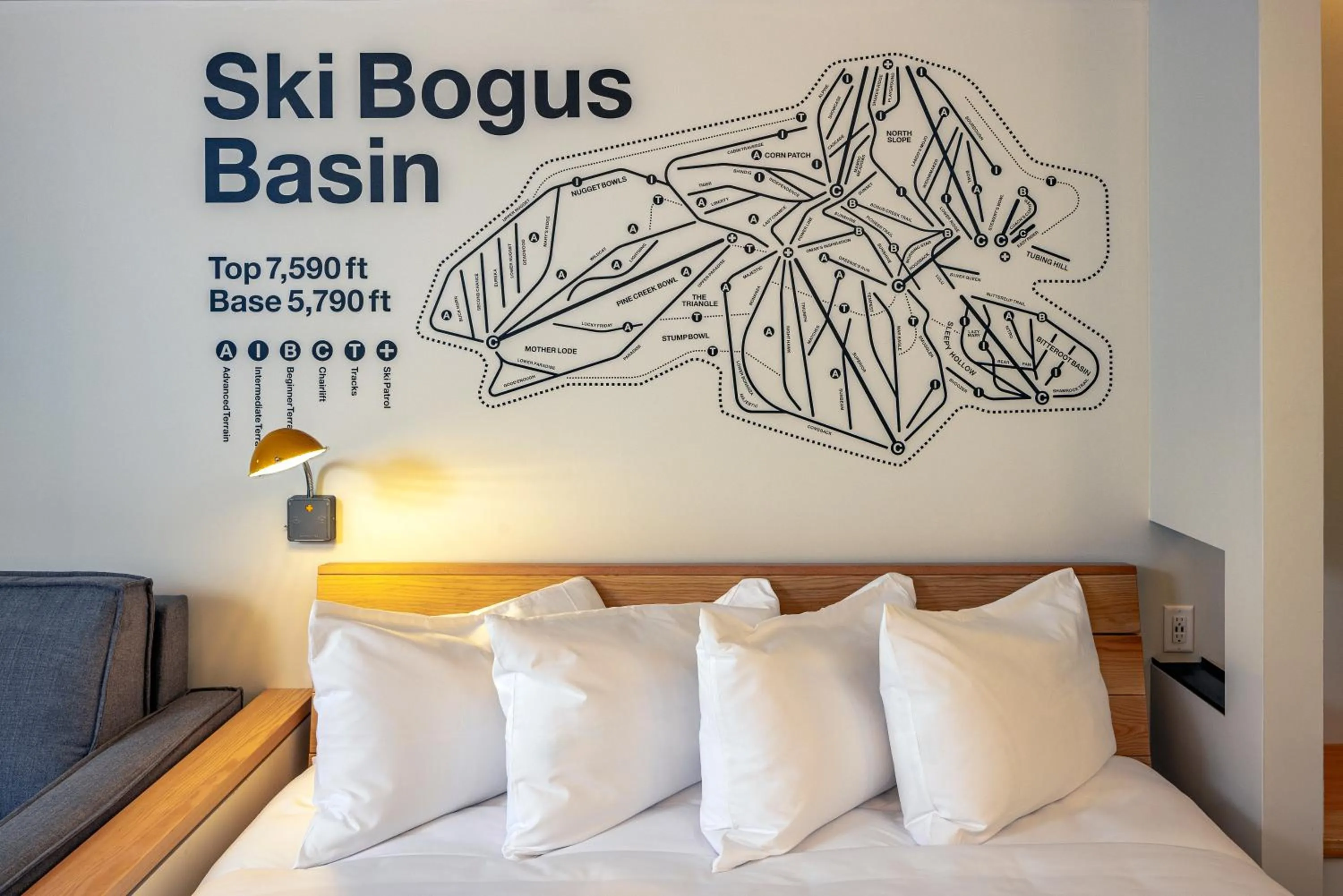 Bedroom, Bed in The SPARROW