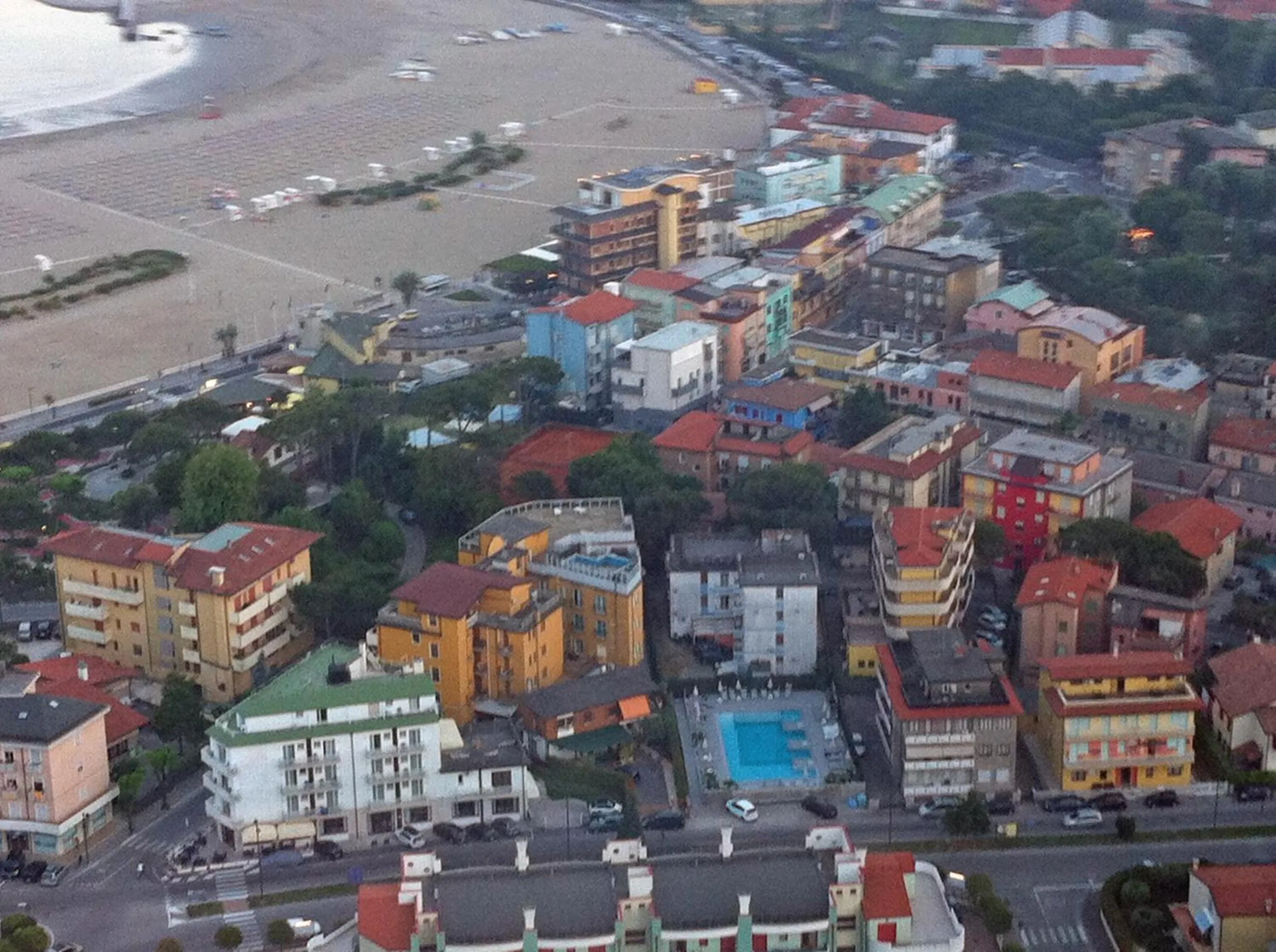 Bird's eye view in Hotel Gardenia