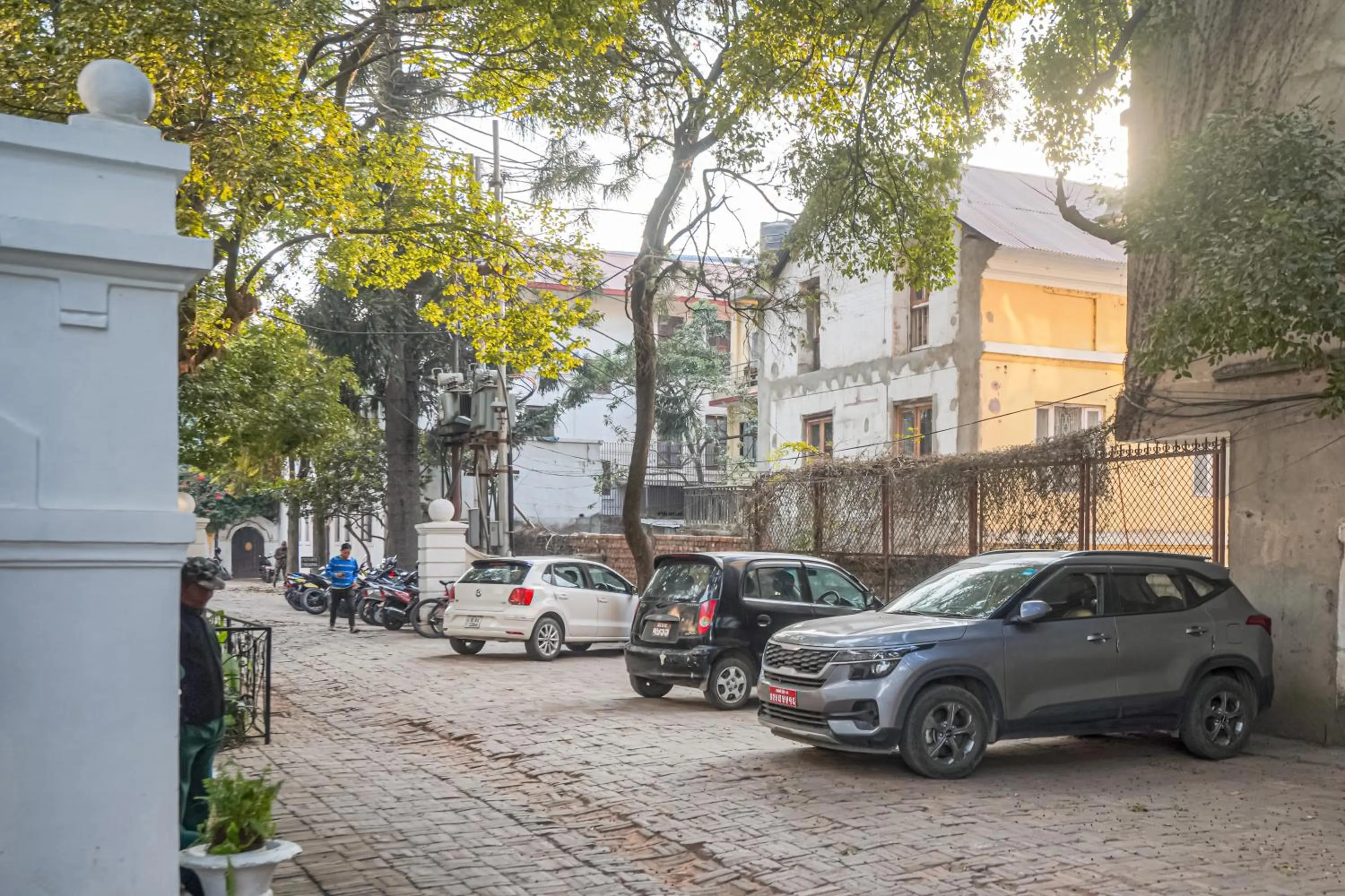 Parking in Samsara Apartments by Baber Mahal Revisited