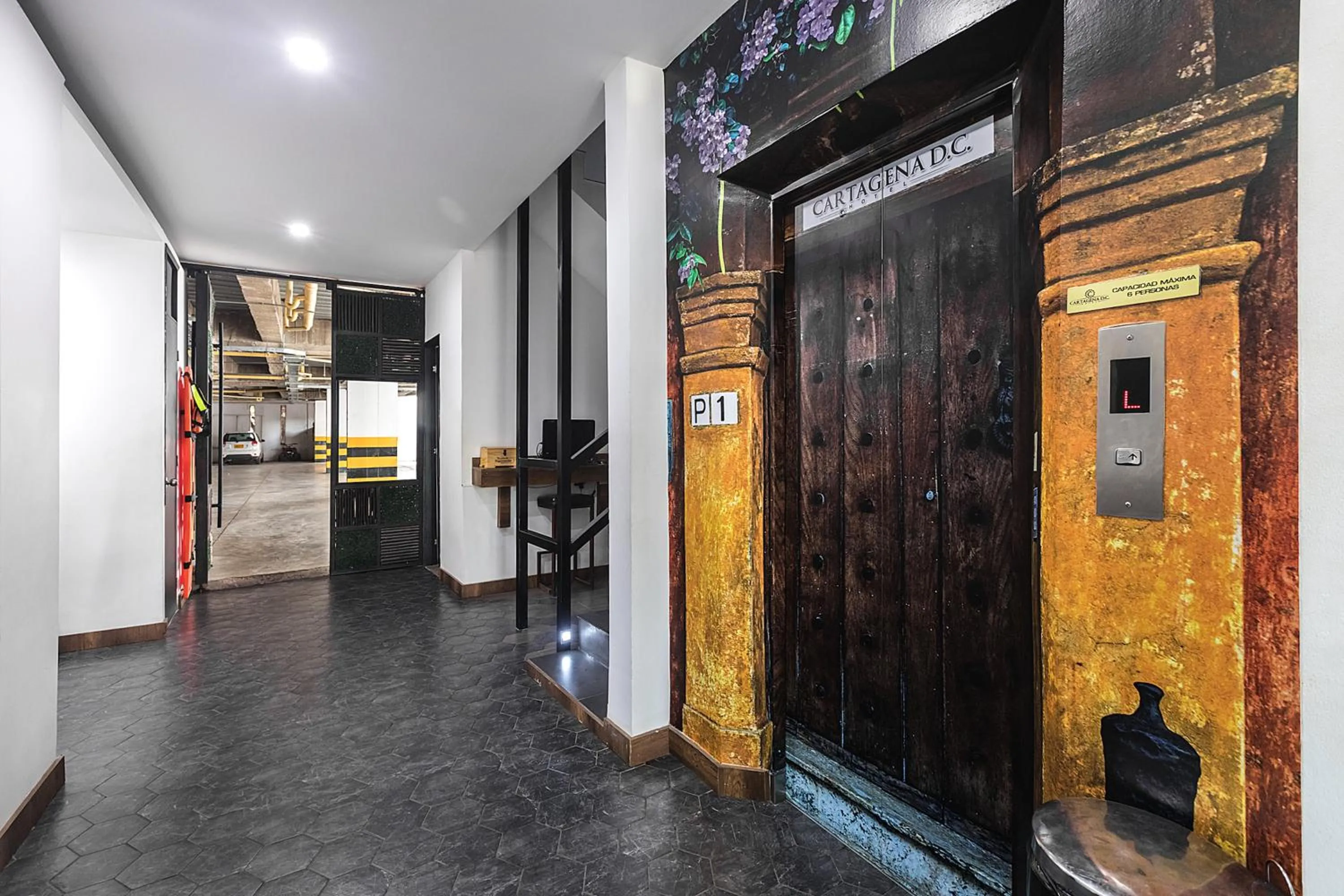 Lobby or reception in Hotel Cartagena DC