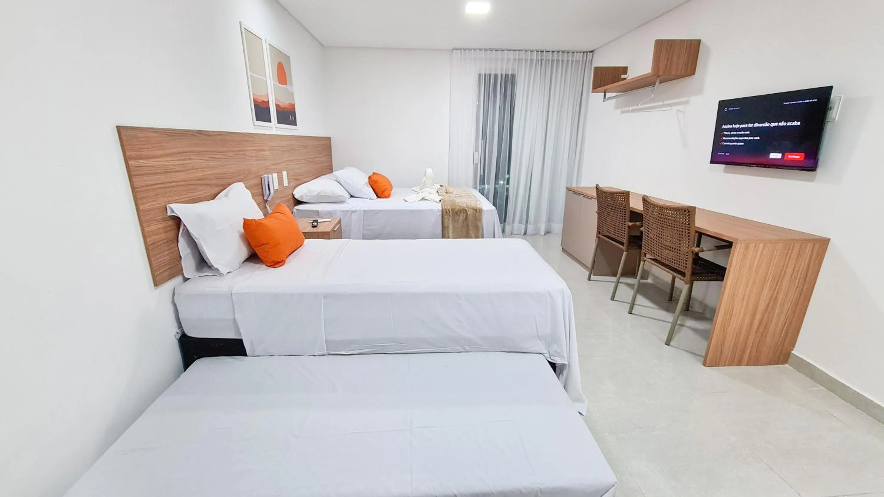 Bedroom, Bed in Sunset by AFT - PORTO DE GALINHAS