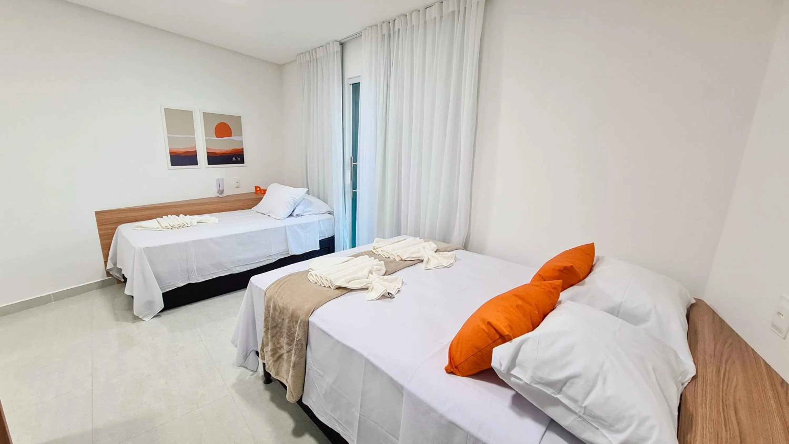 Photo of the whole room, Bed in Sunset by AFT - PORTO DE GALINHAS