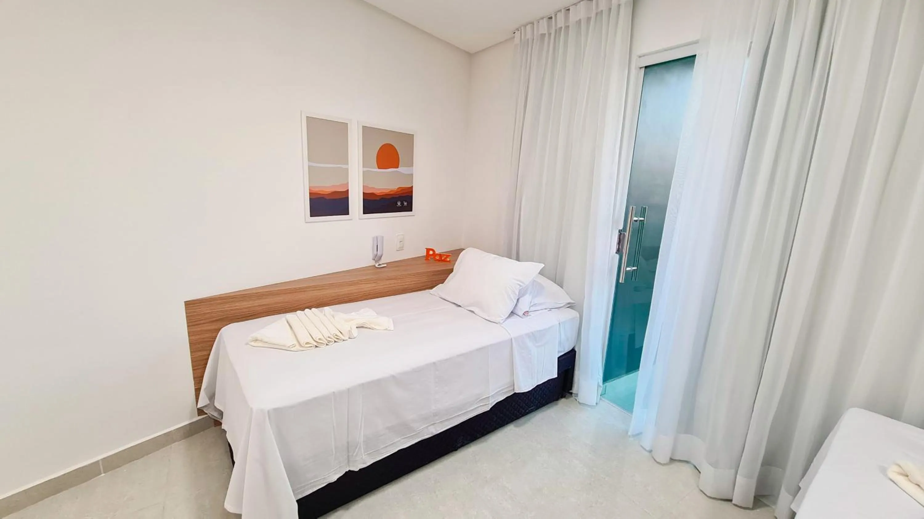 Bedroom, Bed in Sunset by AFT - PORTO DE GALINHAS