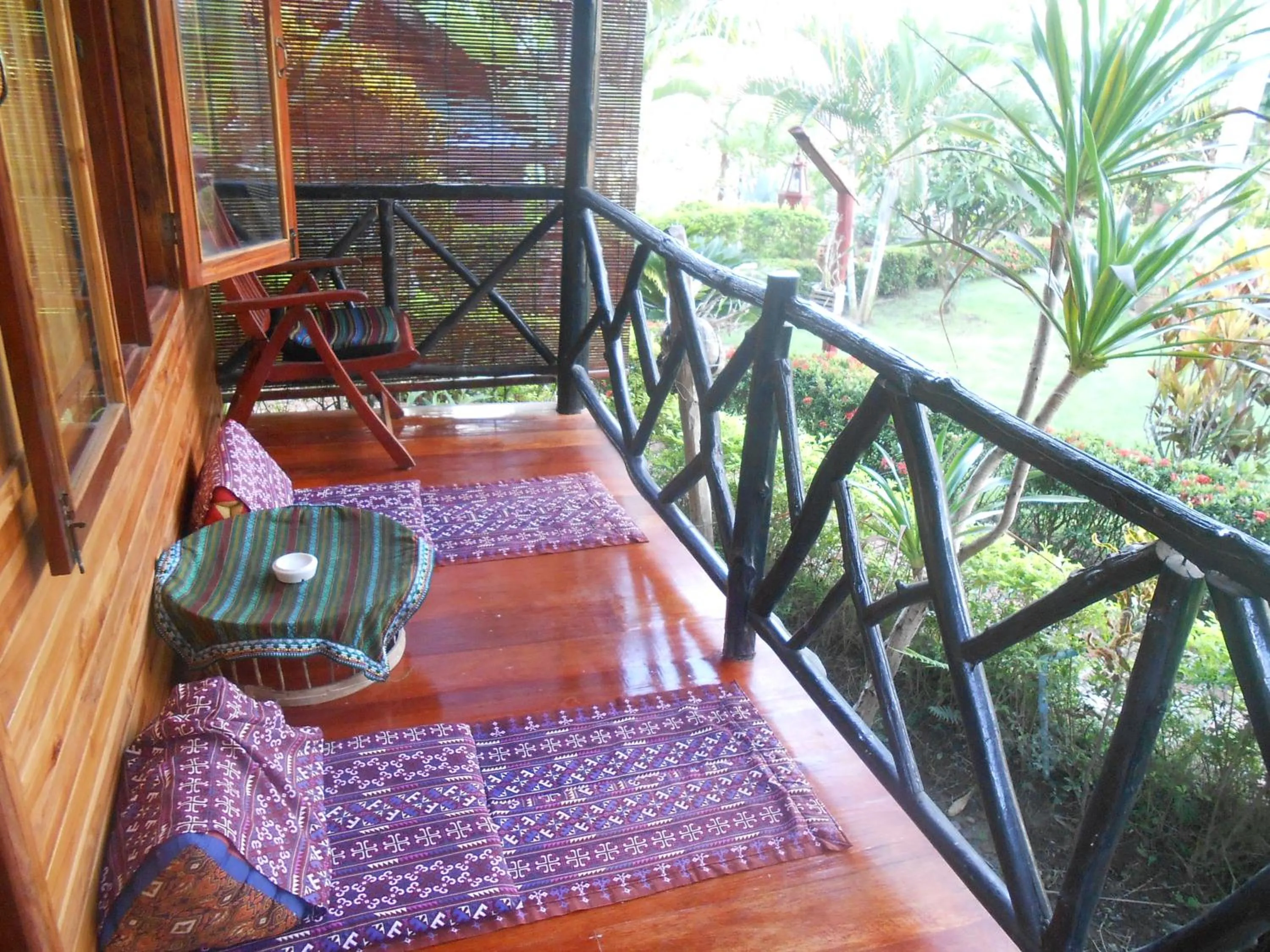 Balcony/Terrace in Thongbay Guesthouse