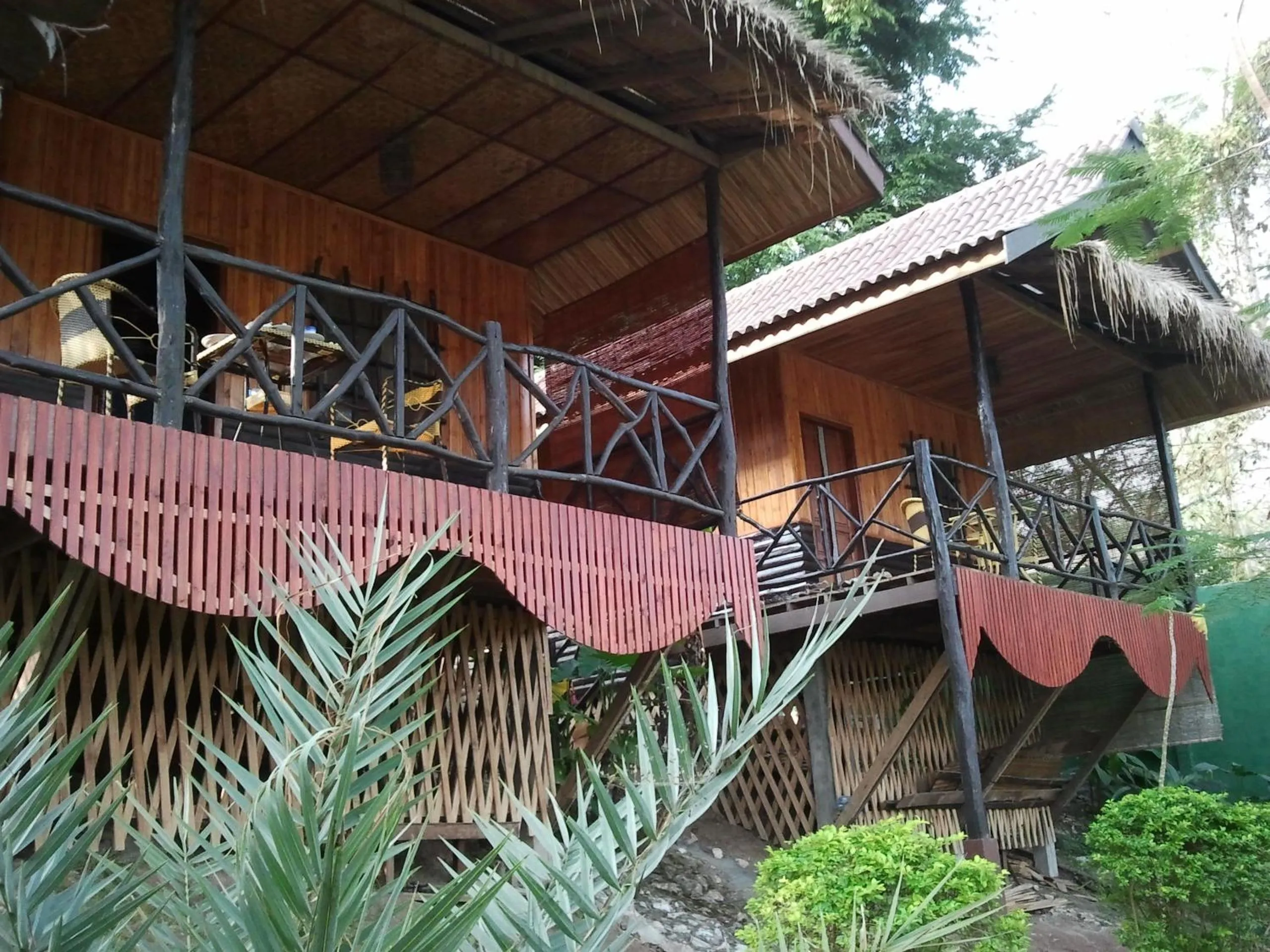 Balcony/Terrace in Thongbay Guesthouse