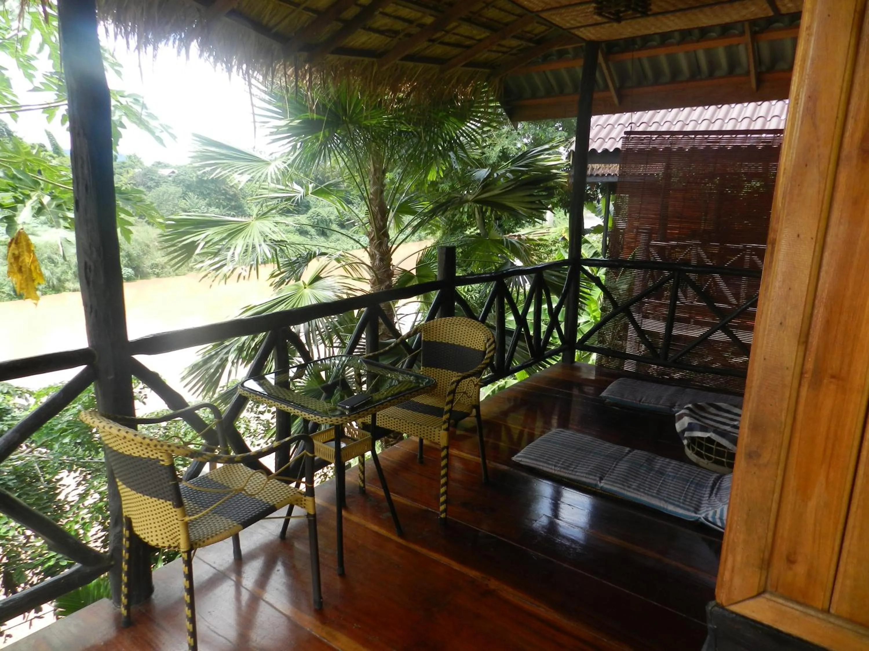 Balcony/Terrace in Thongbay Guesthouse