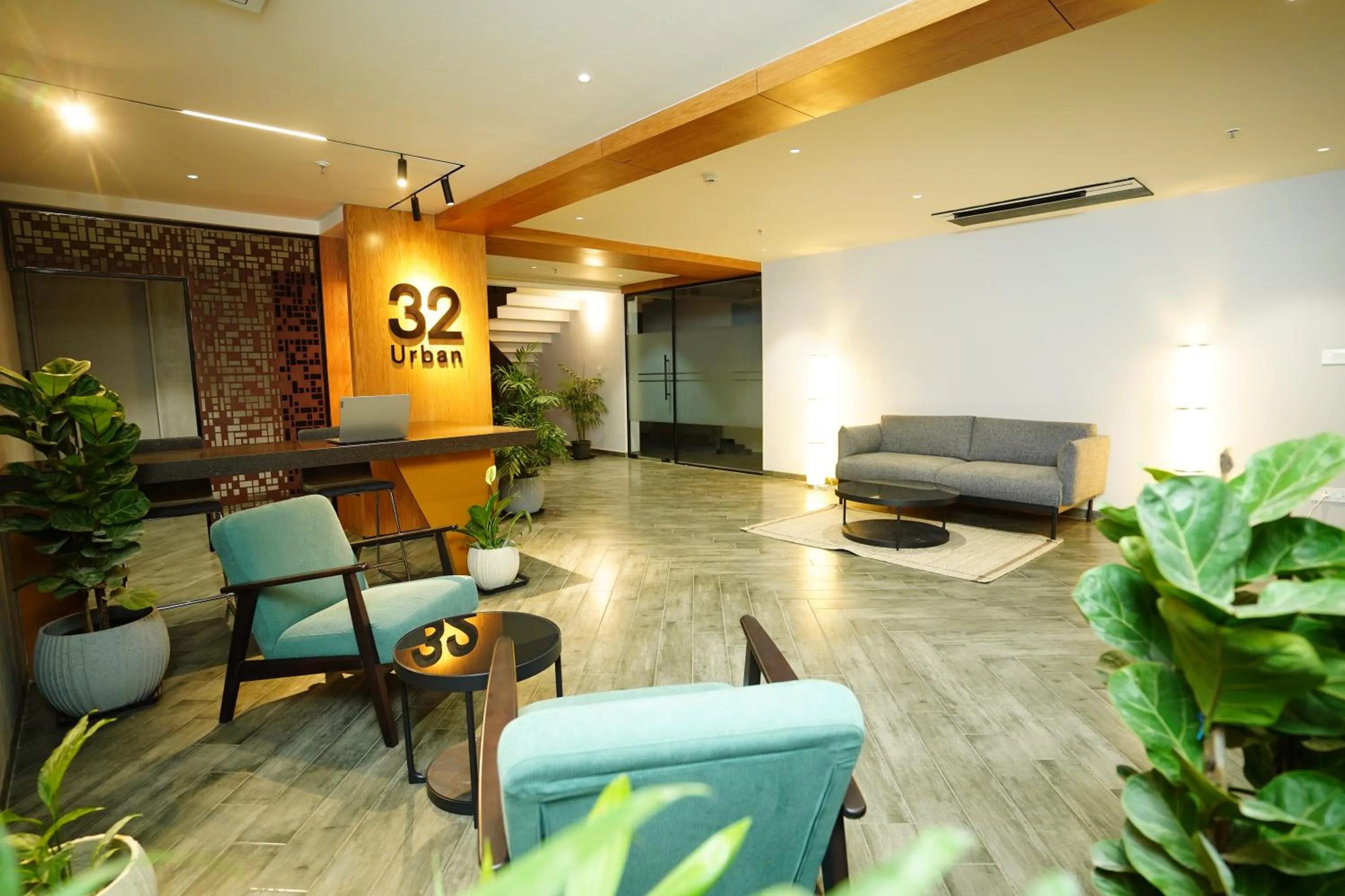 Living room in 32 Urban by Akoya Hotels