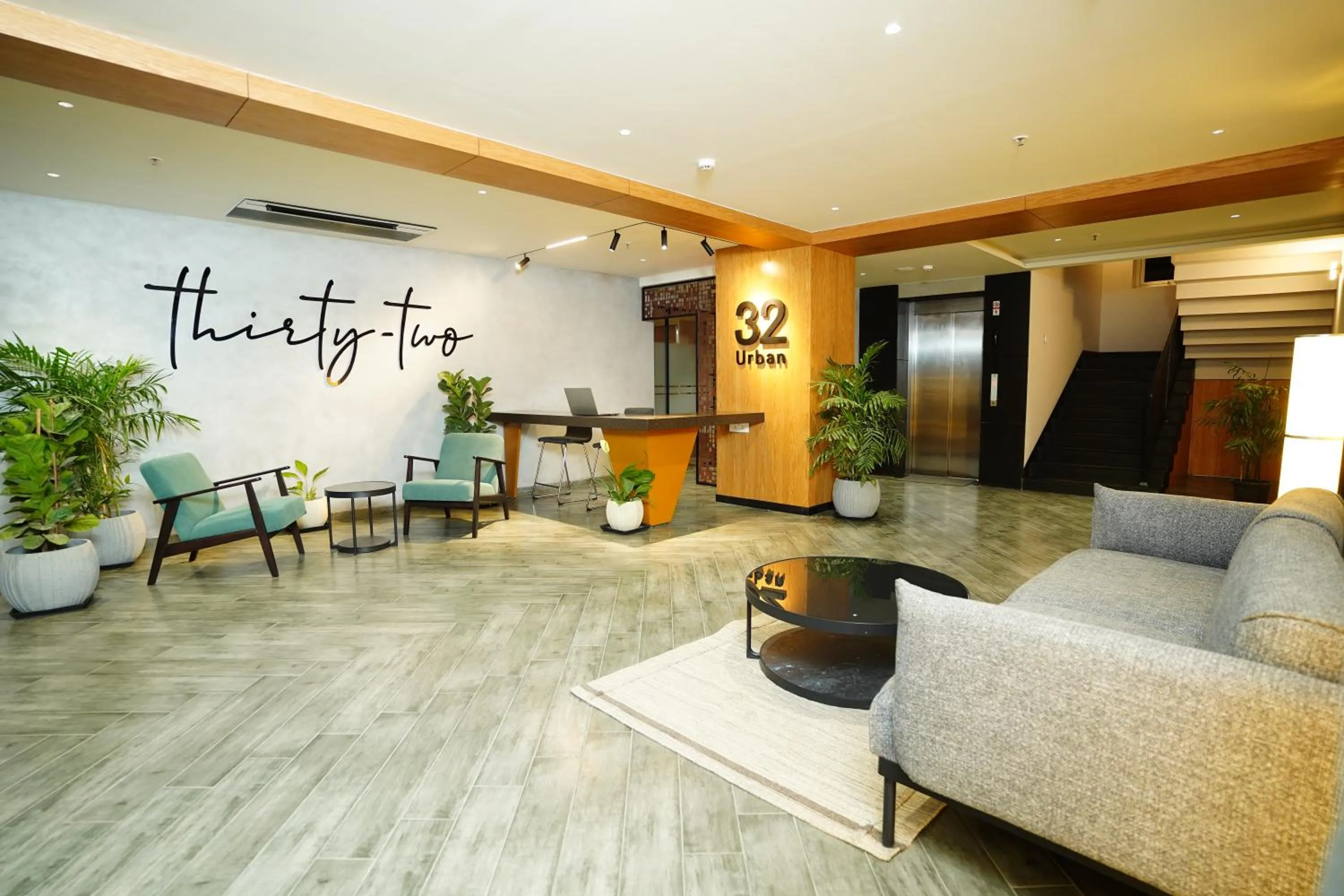 Lobby or reception in 32 Urban by Akoya Hotels