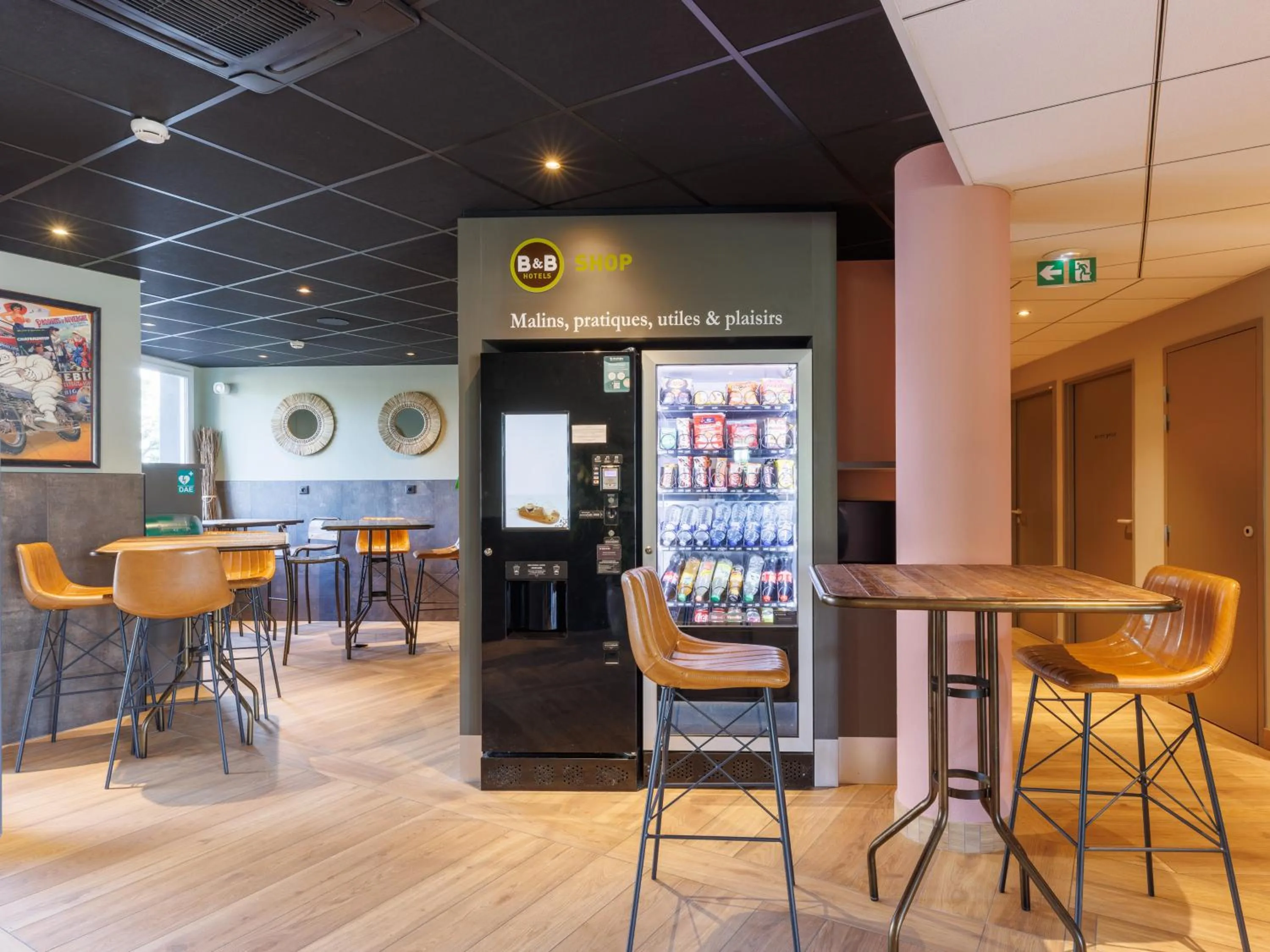 Food and drinks in B&B HOTEL Clermont-Ferrand Nord Riom