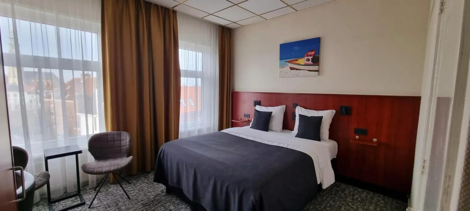 Bed in Hotel en privé-wellness De Nieuwe Doelen