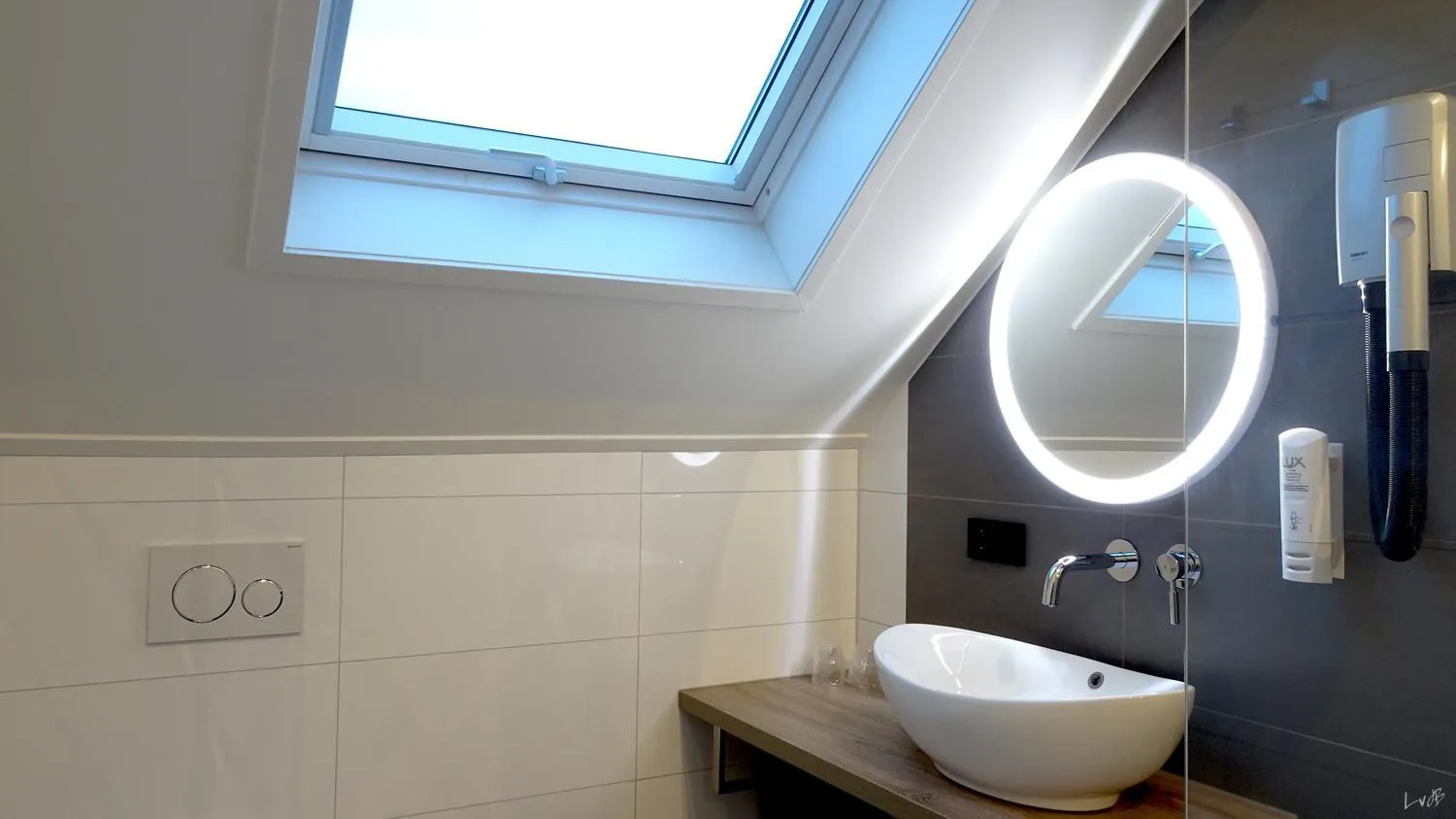 Bathroom in Hotel en privé-wellness De Nieuwe Doelen