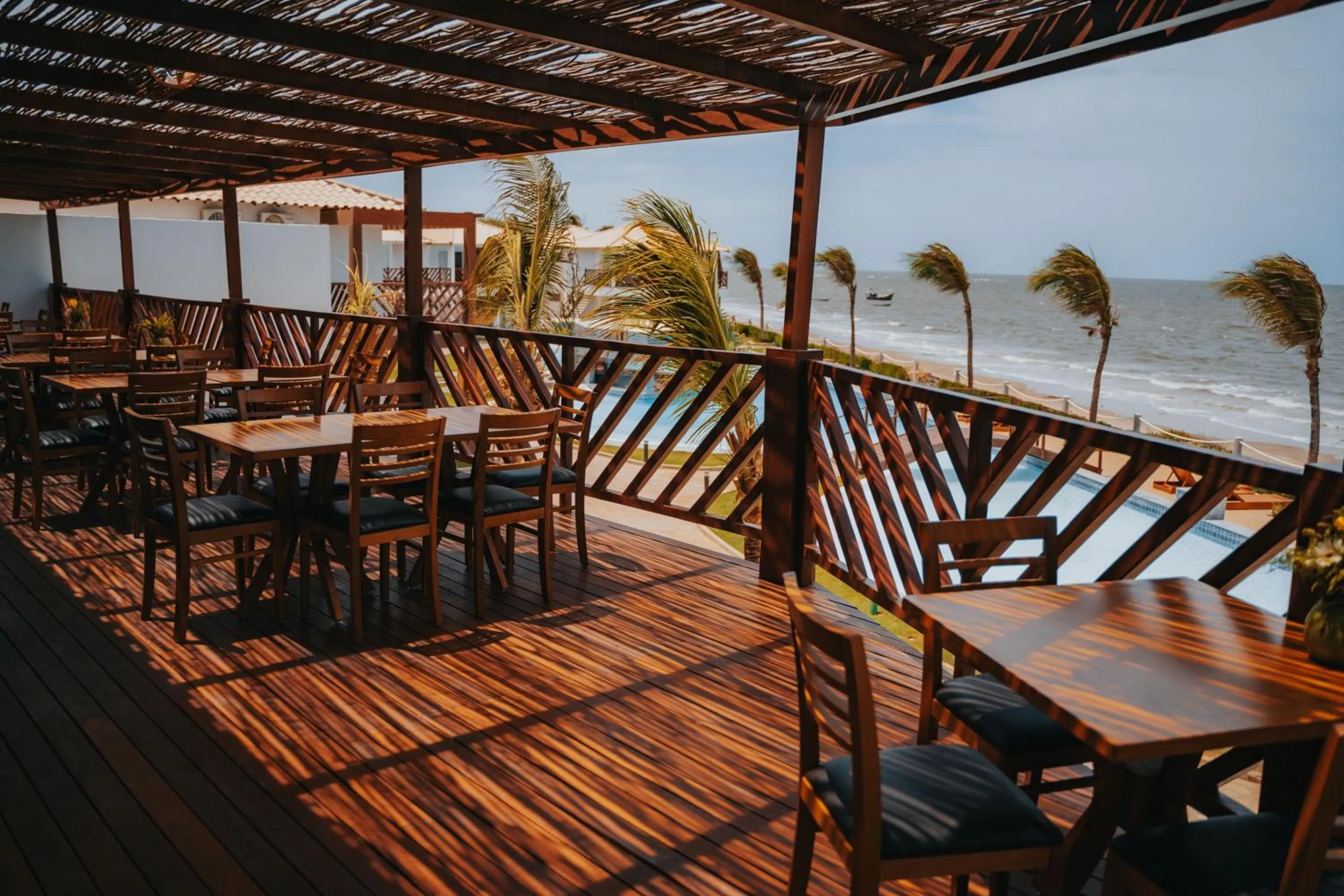 Restaurant/places to eat in Oiti Beach Resort Tutoia