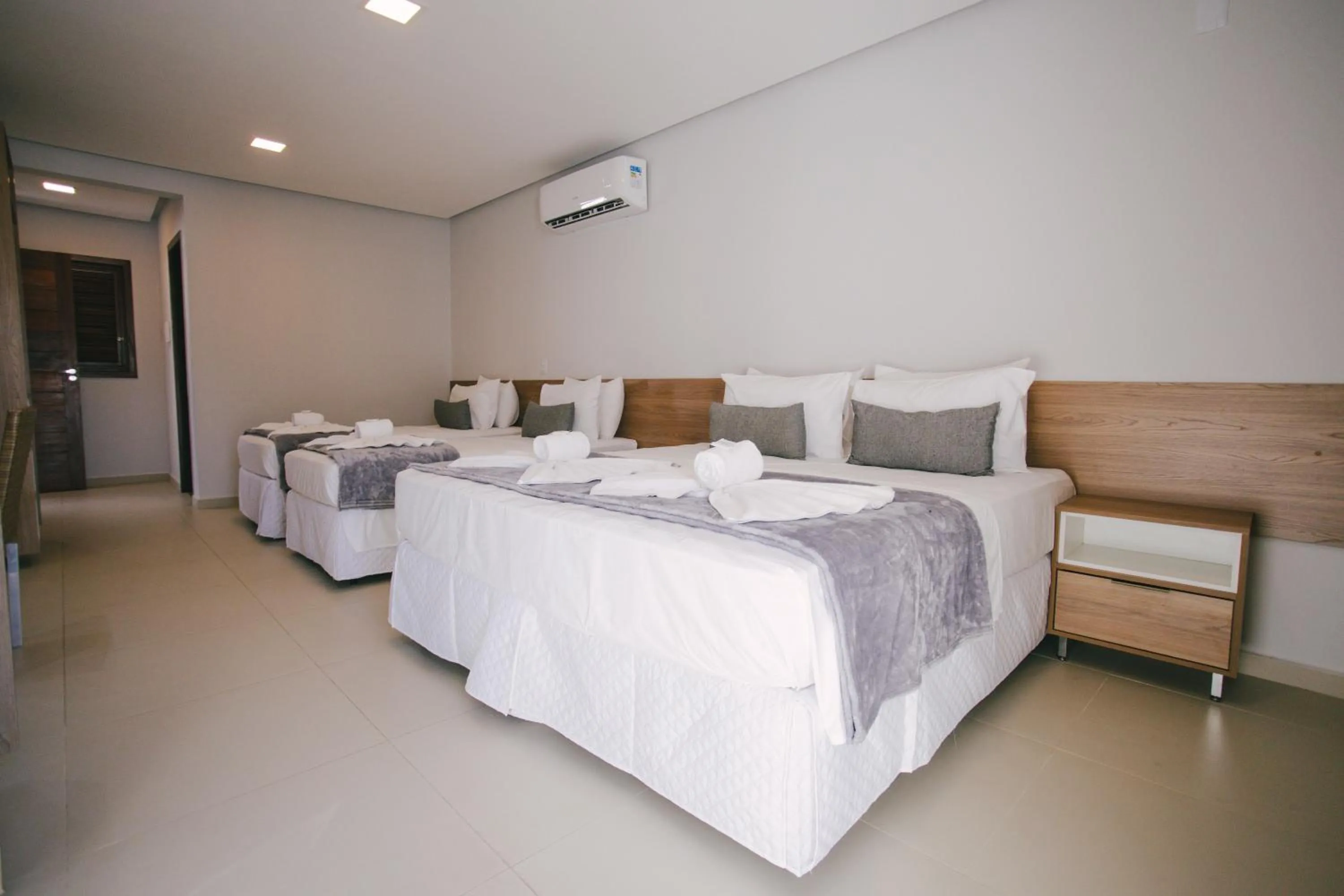 Bed in Oiti Beach Resort Tutoia