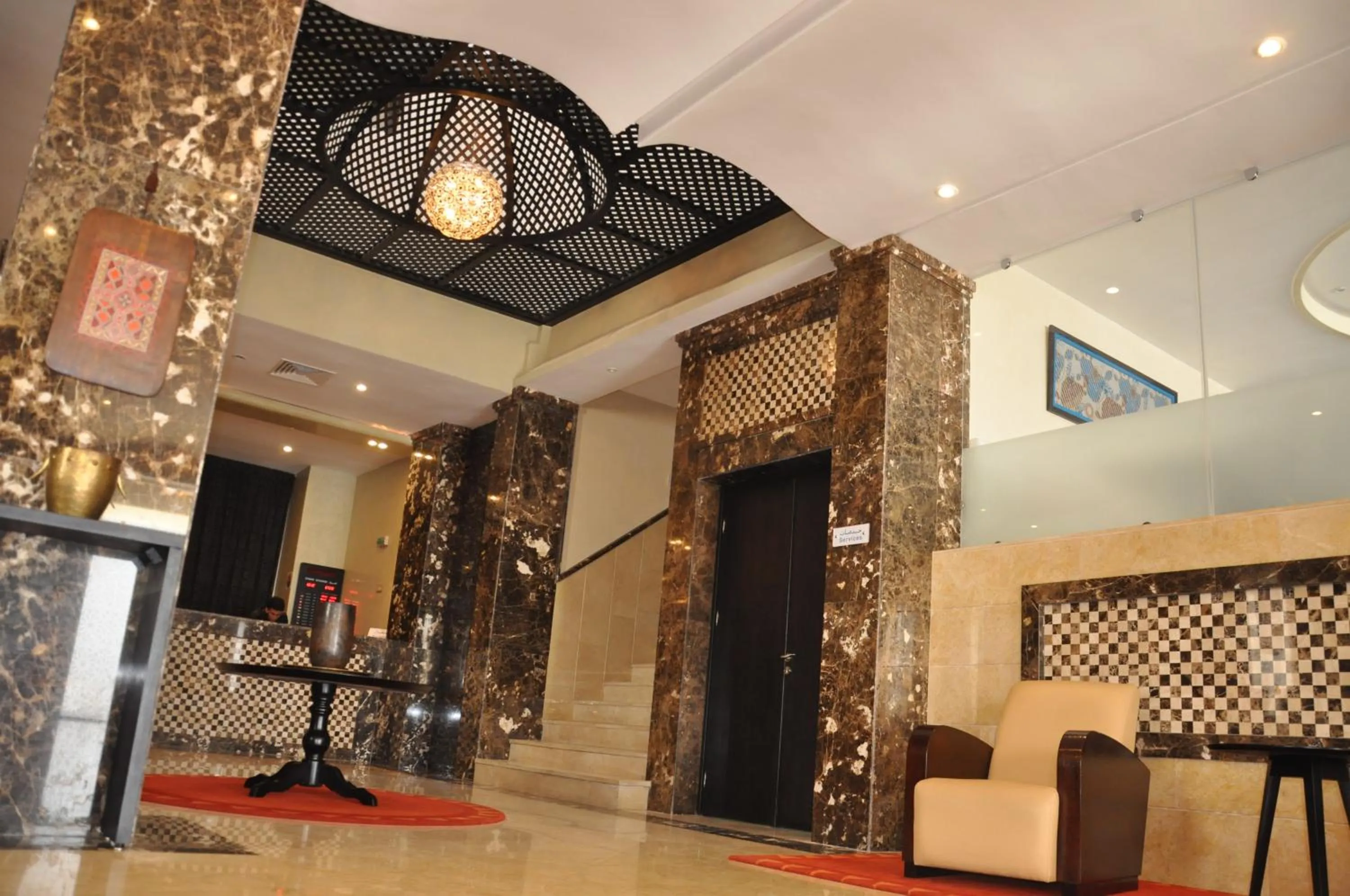 Lobby or reception in Hotel Emilio Moretti