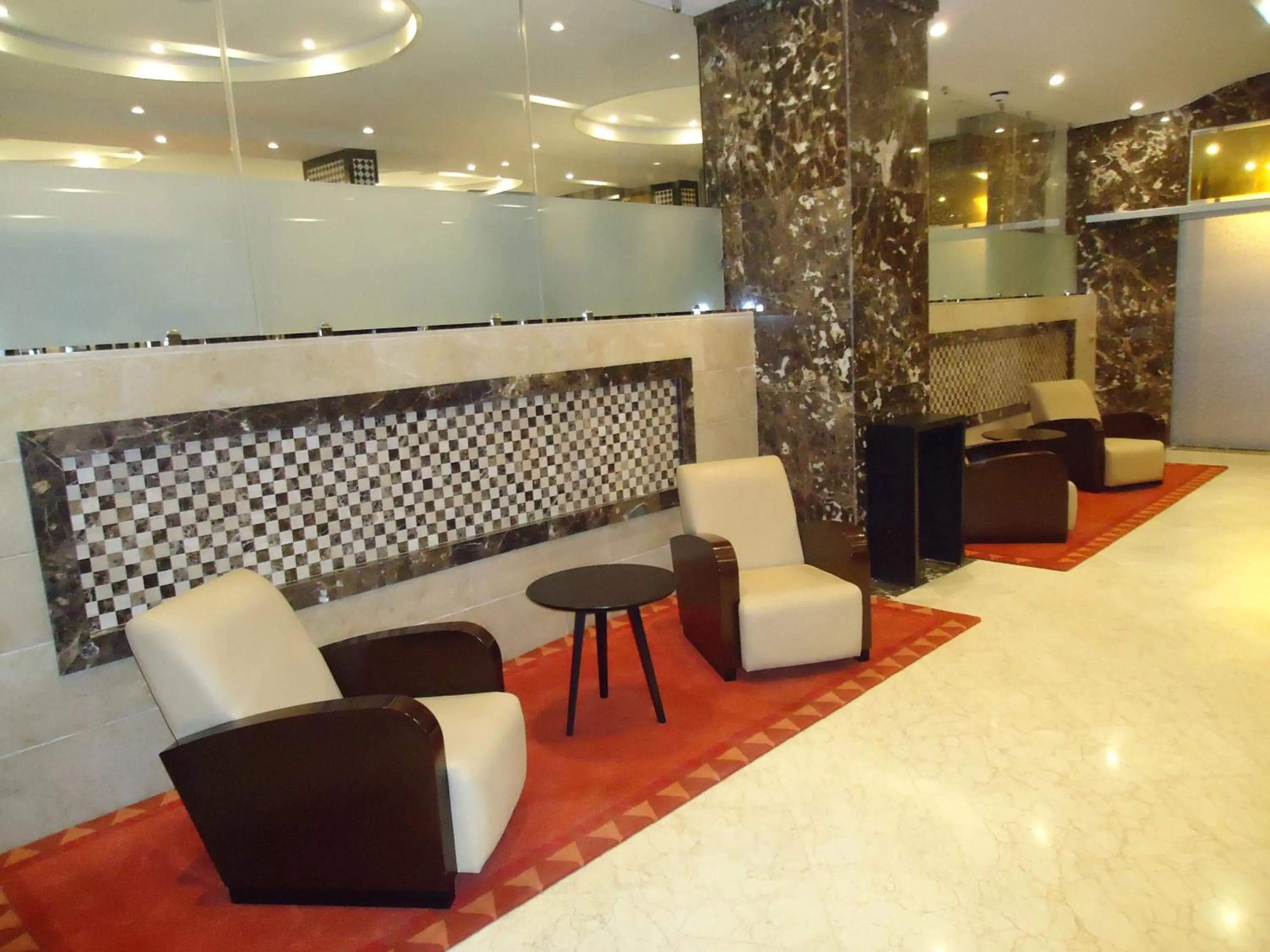Lobby or reception in Hotel Emilio Moretti
