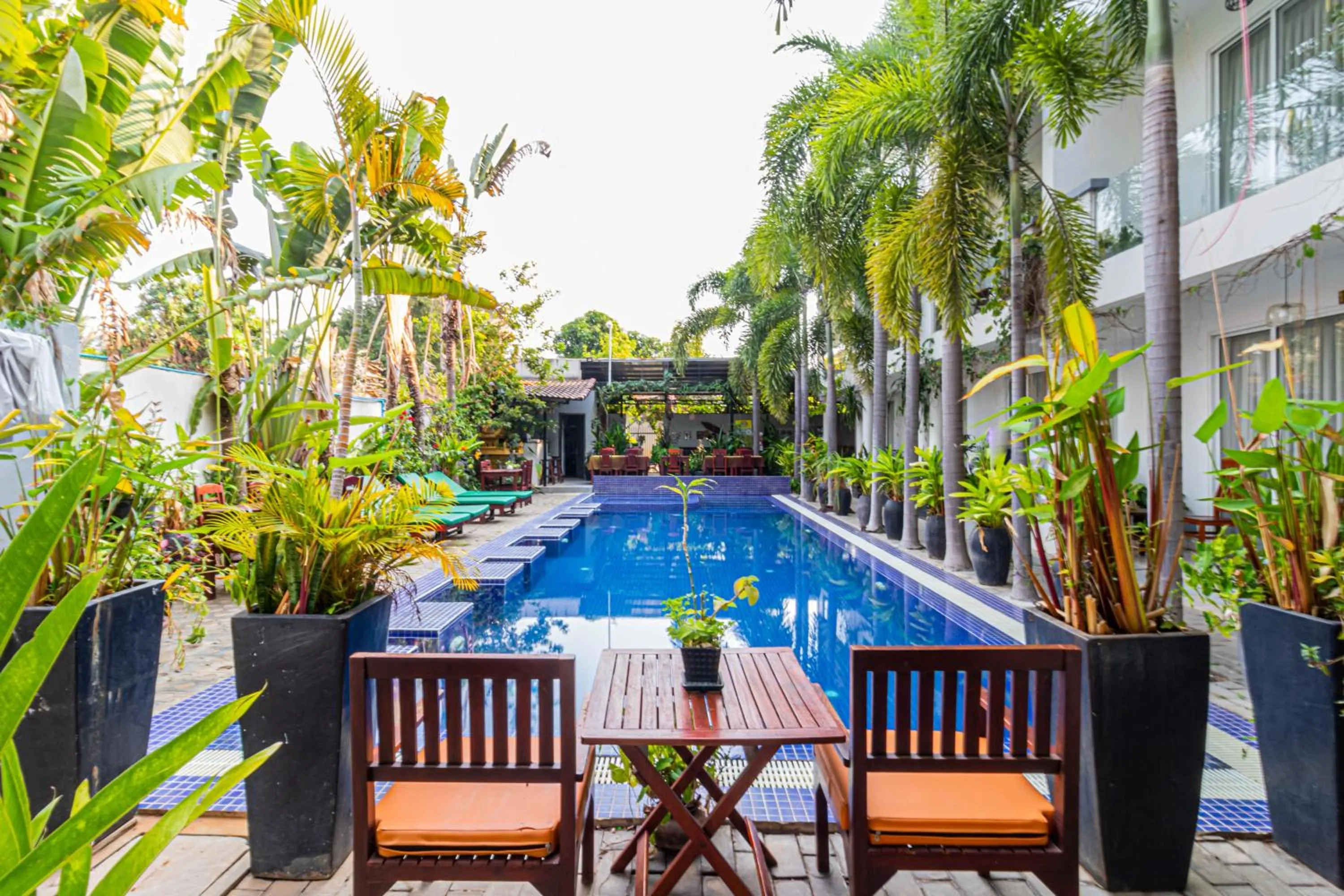 Swimming pool in Angkor Sweet Night Hotel