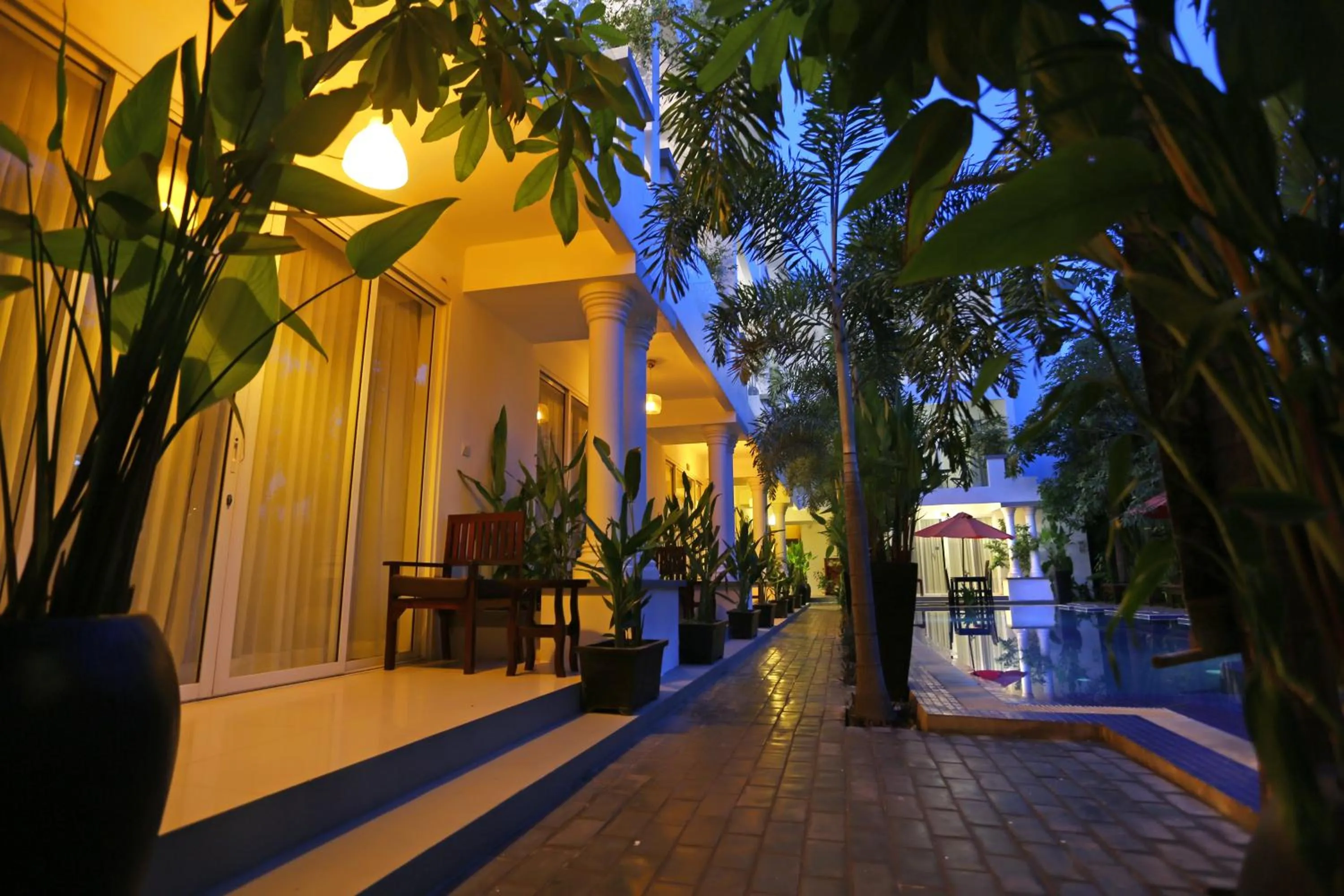 Property building in Angkor Sweet Night Hotel