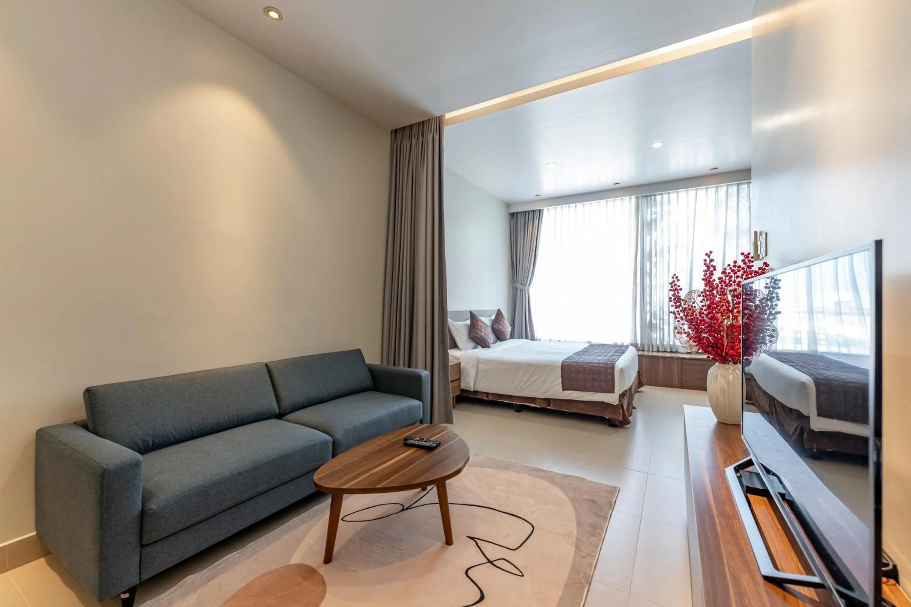 Bed in Thanh Long Hotel - Apartment