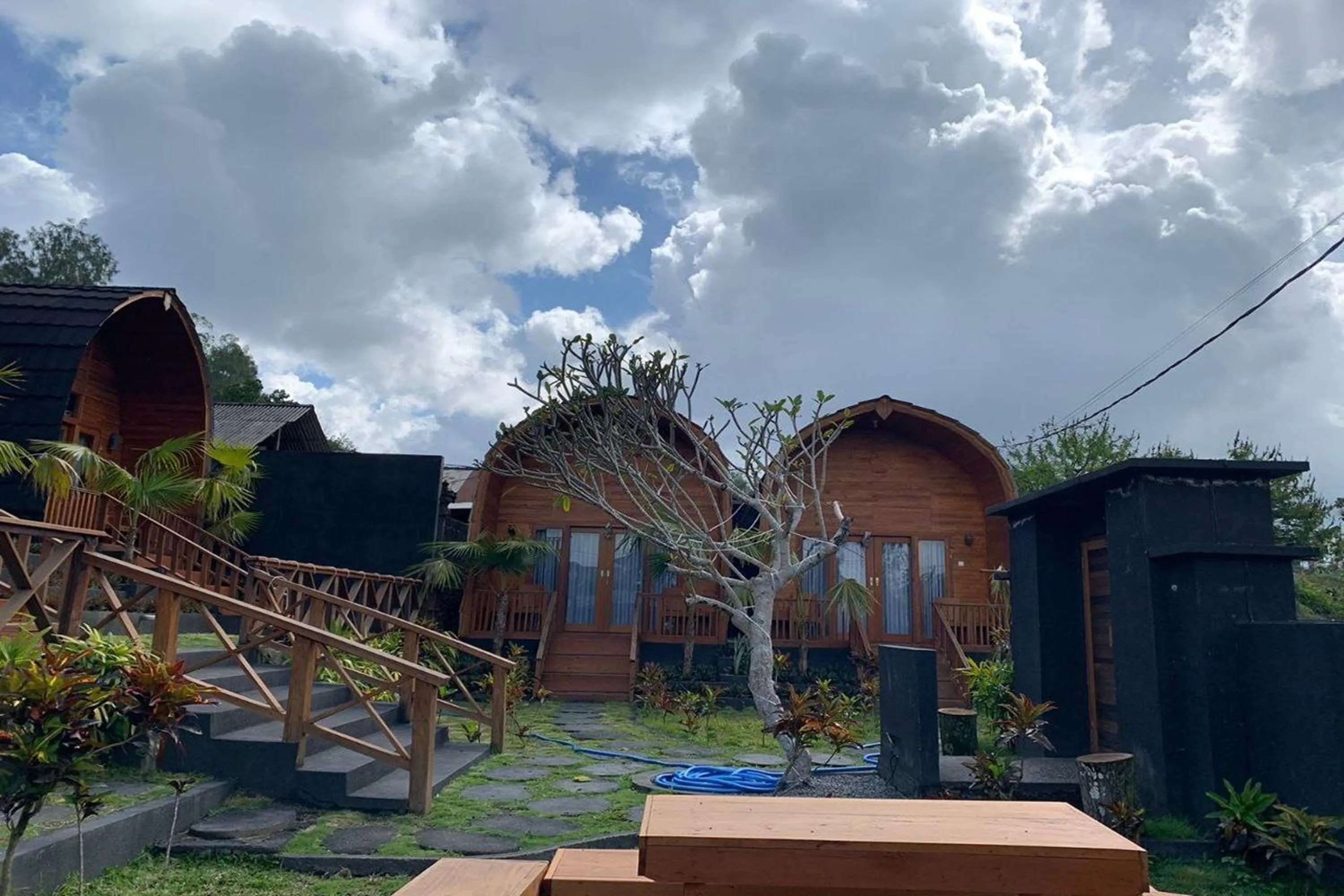 Garden view in Umah Nanda Kintamani