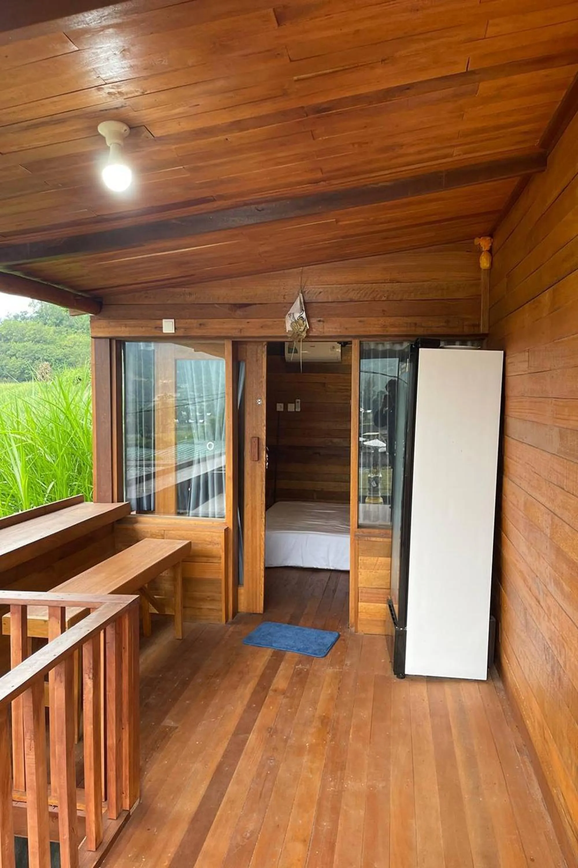 Balcony/Terrace, Bed in Umah Nanda Kintamani