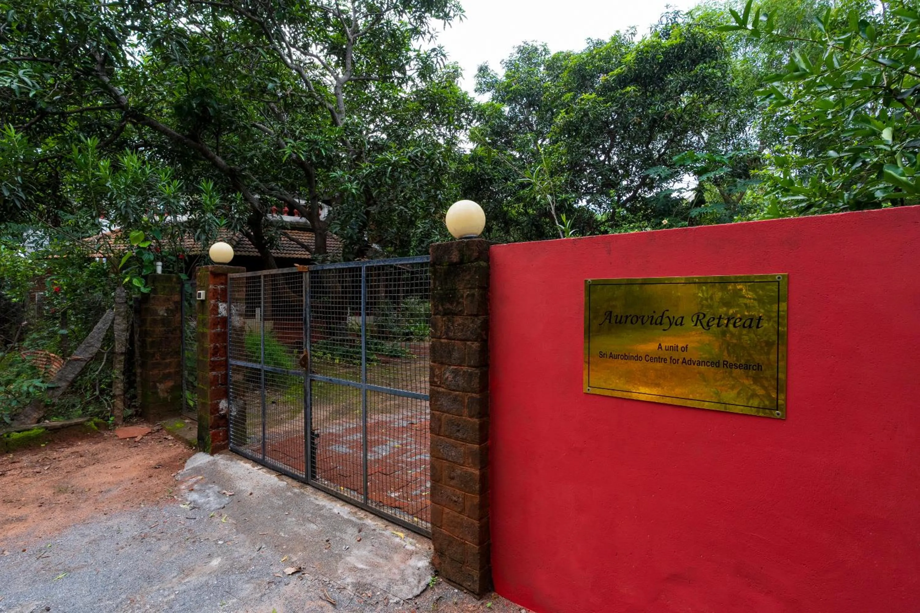 Property building in Aurovidya Retreat
